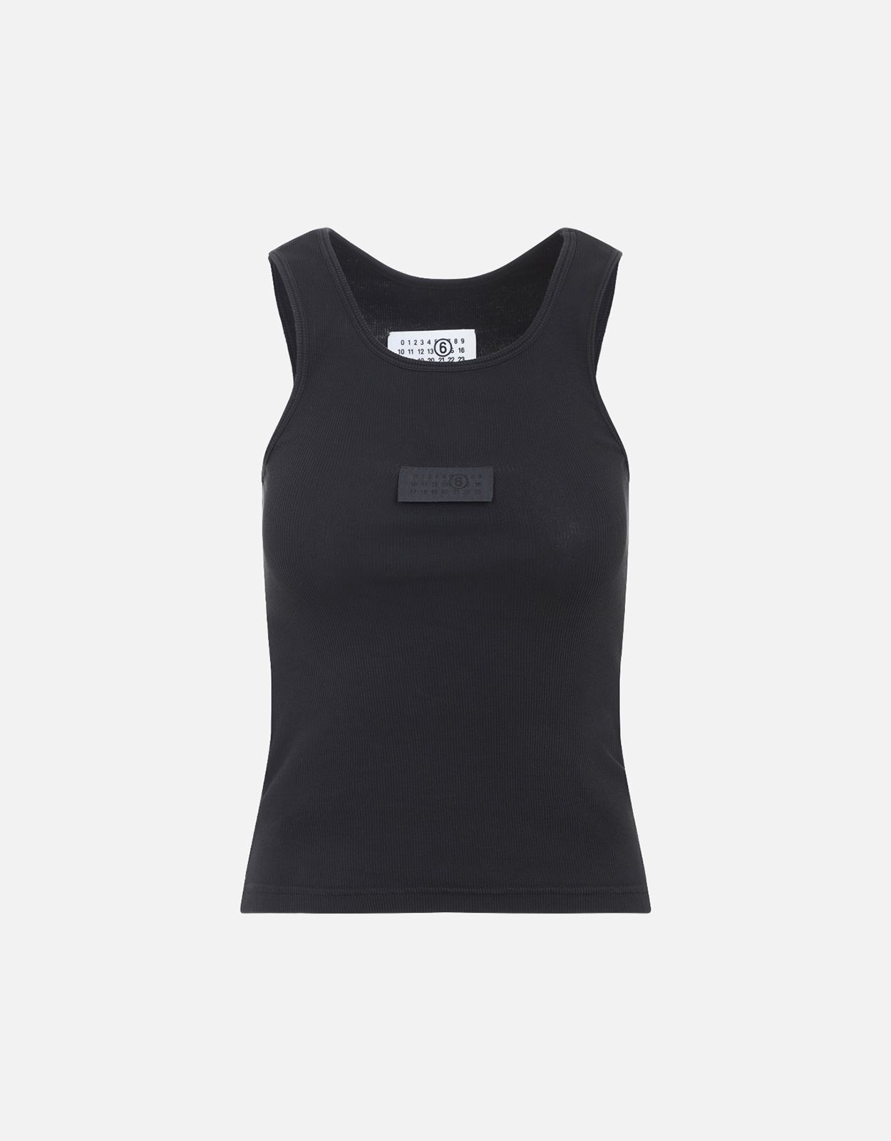 MM Maison Margiela Ribbed Jersey Slim Fit Tank Top MM Maison Margiela Ribbed Jersey Slim Fit Tank Top