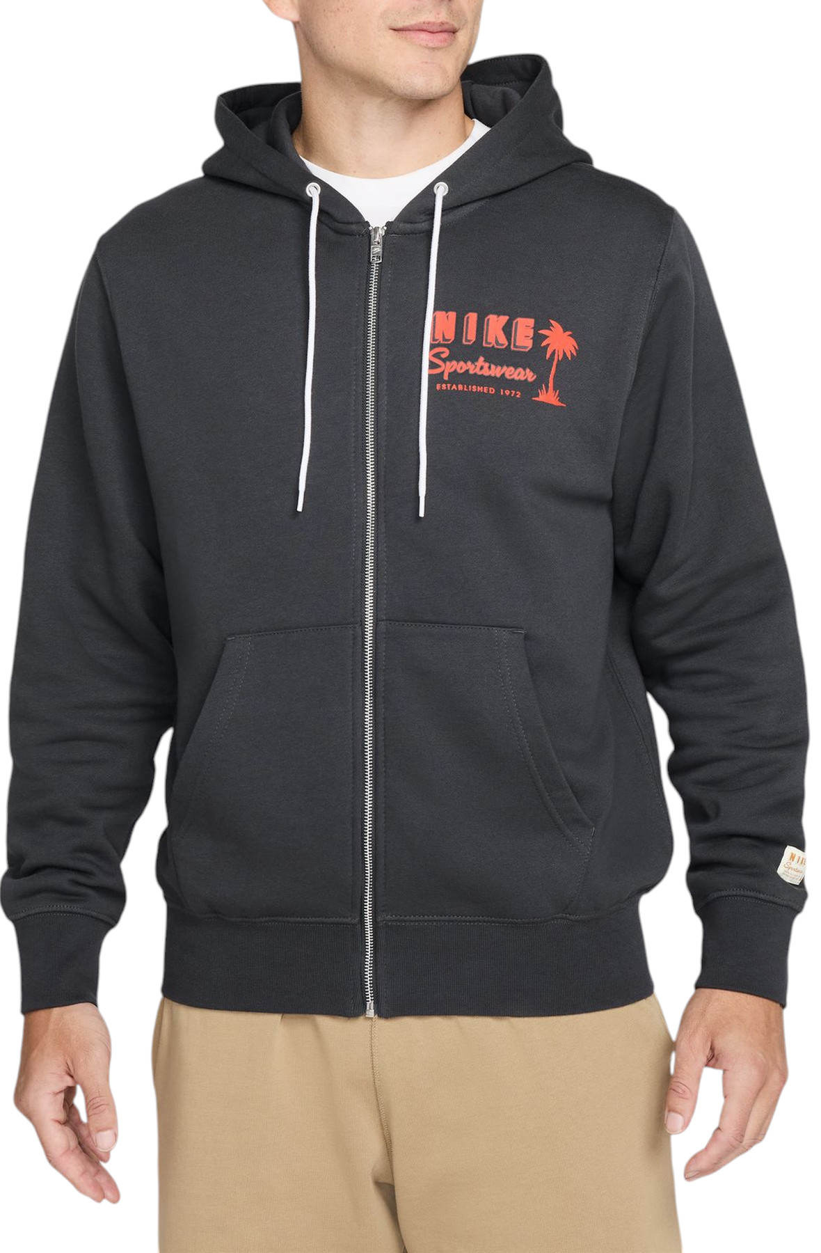 Men Full-Zip Fleece Hoodie AnthraciteVintage Coral Hoodies AnthraciteVintage Coral Men Full-Zip Fleece Hoodie AnthraciteVintage Coral Hoodies AnthraciteVintage Coral