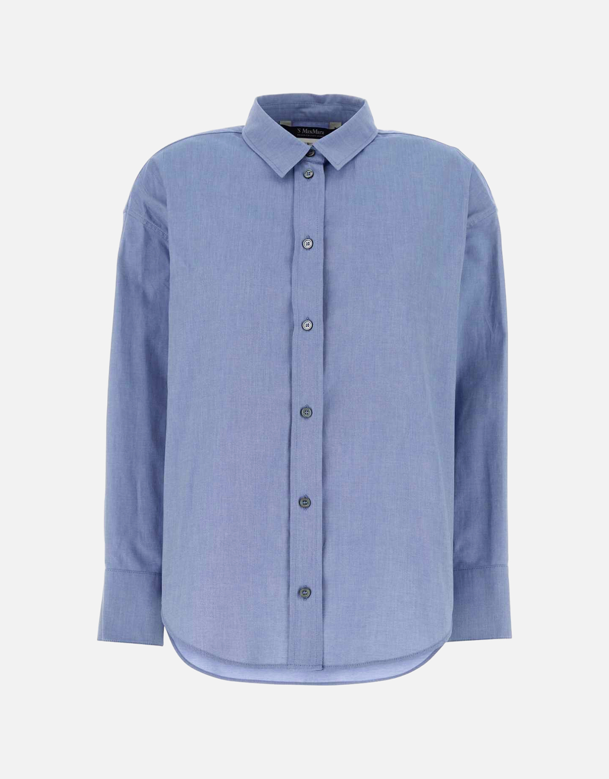 ‘S Max Mara Powder Blue Pure Cotton Oxford Shirt – IT ‘S Max Mara Powder Blue Pure Cotton Oxford Shirt – IT