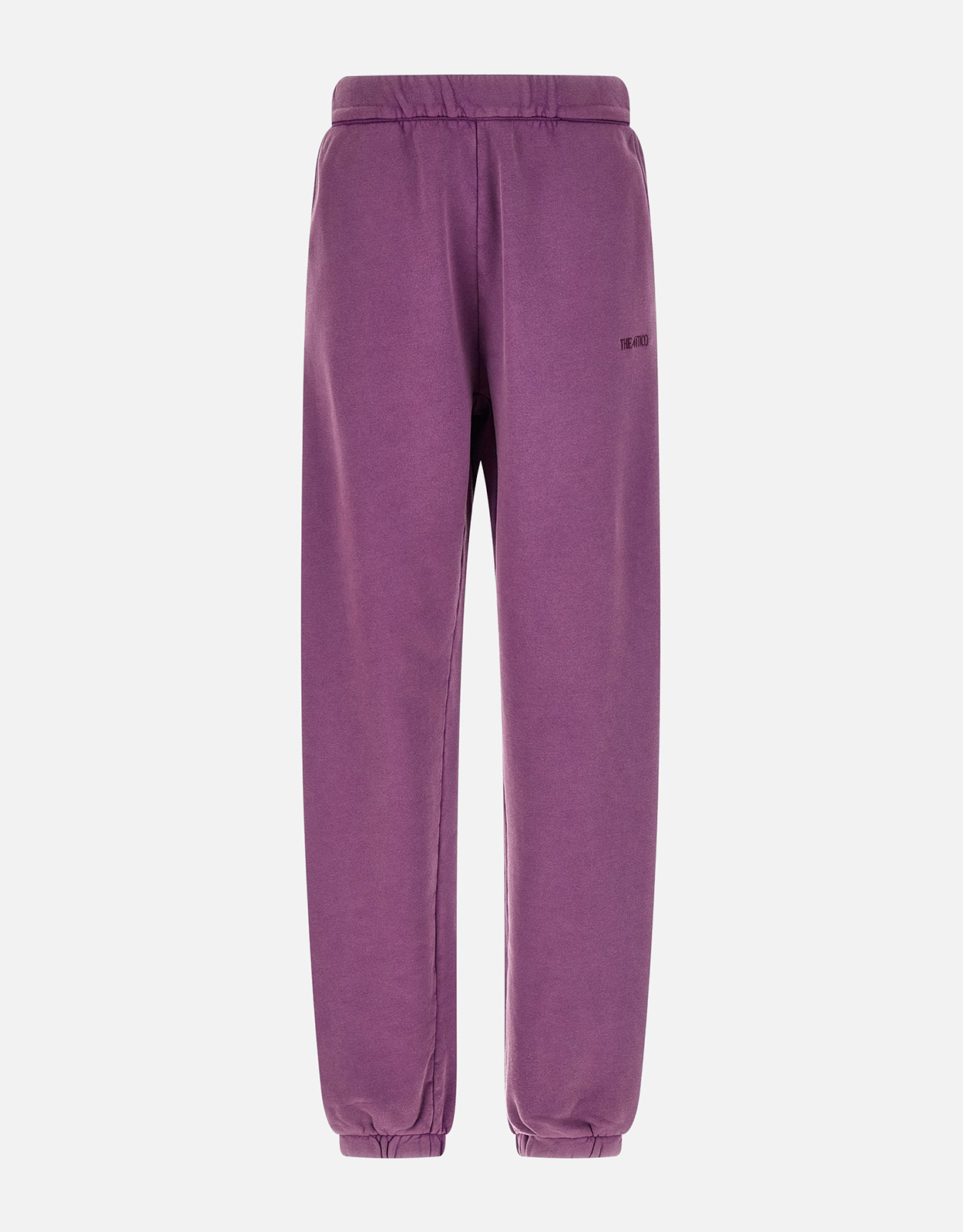 The Attico Fleece Cotton Logo Embroidery Joggers – IT The Attico Fleece Cotton Logo Embroidery Joggers – IT