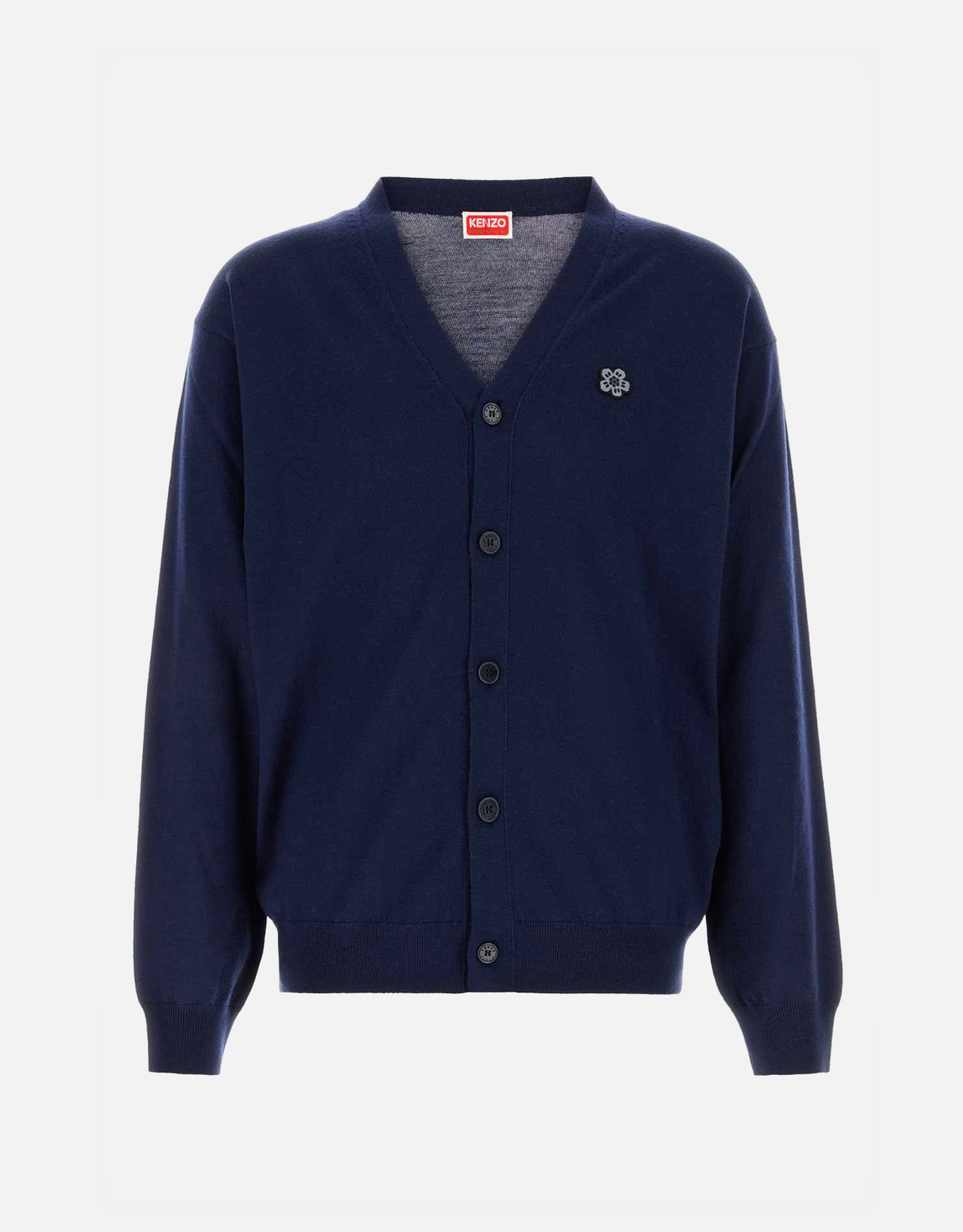 Kenzo Men’s Boke Flower Merino Wool Cardigan