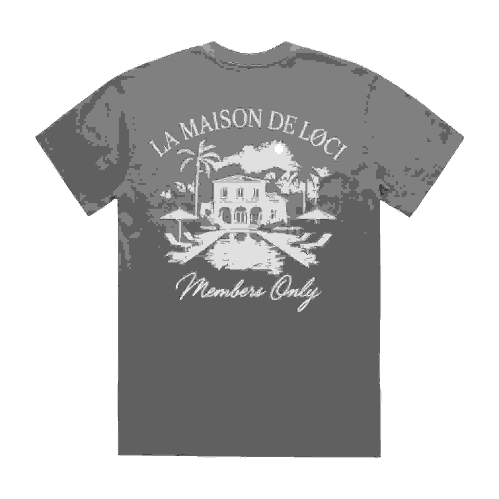 LA MAISON MEN’S SHIRT – VINTAGE GREY LA MAISON MEN’S SHIRT – VINTAGE GREY