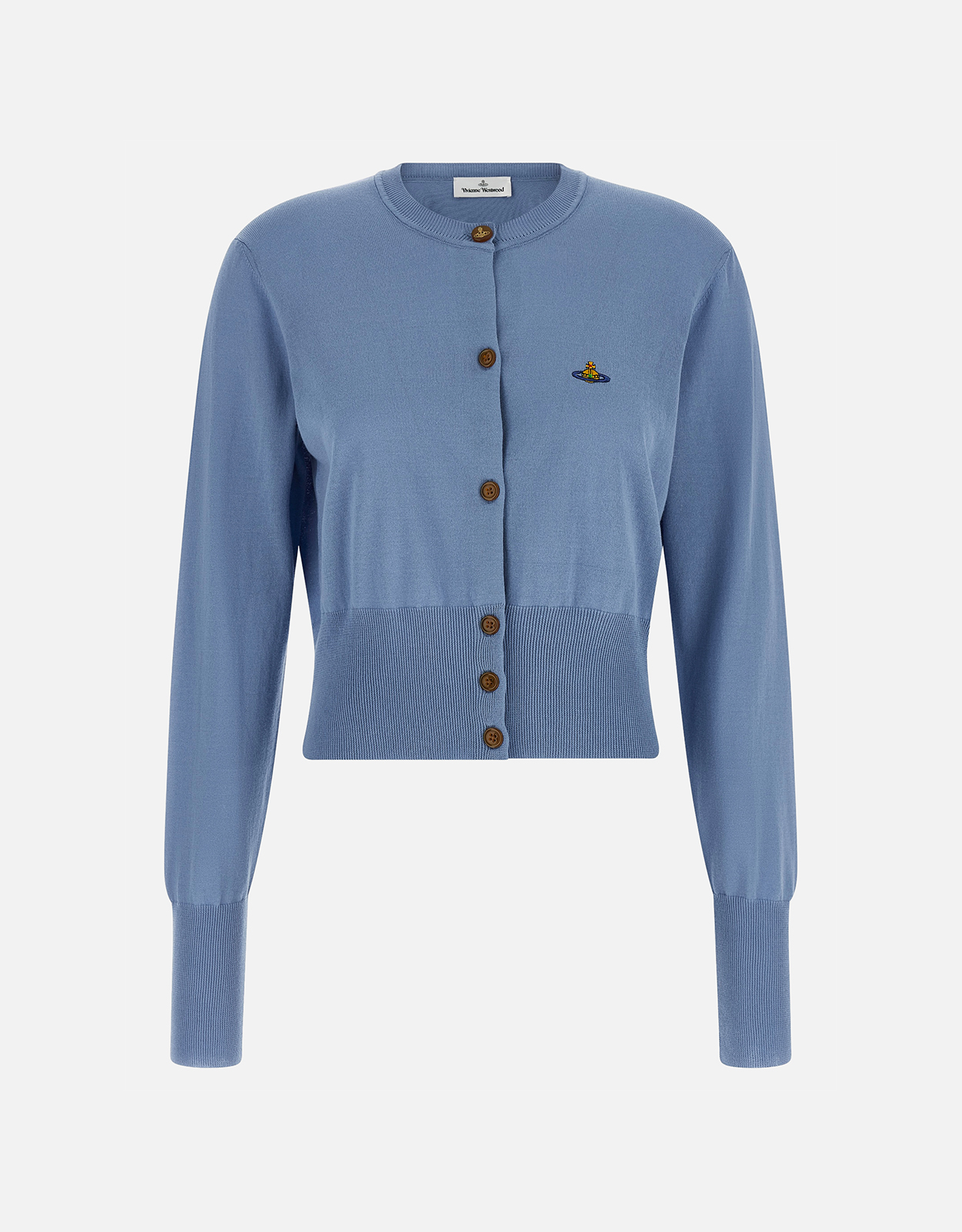 Vivienne Westwood Bea Cropped Organic Cotton Cardigan Vivienne Westwood Bea Cropped Organic Cotton Cardigan