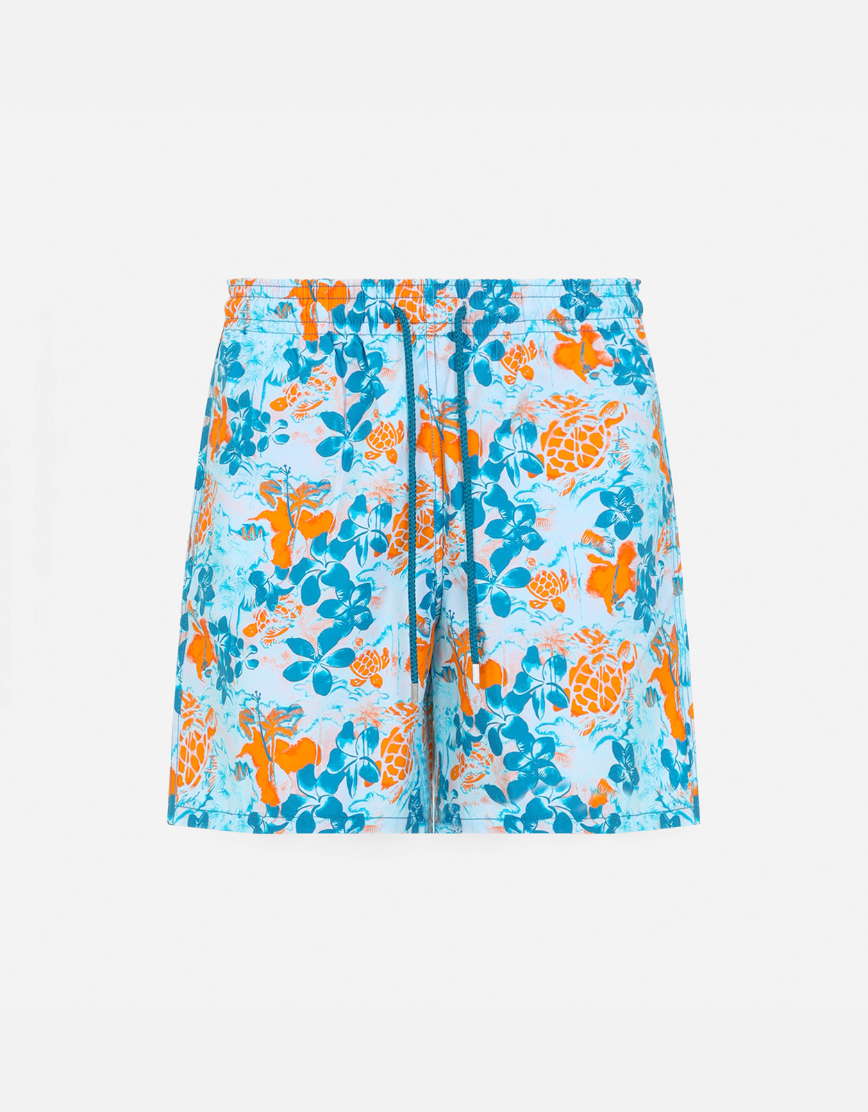VILEBREQUIN Men’s Moorea Recycled Polyamide Jungle Turtles Swim Shorts VILEBREQUIN Men’s Moorea Recycled Polyamide Jungle Turtles Swim Shorts