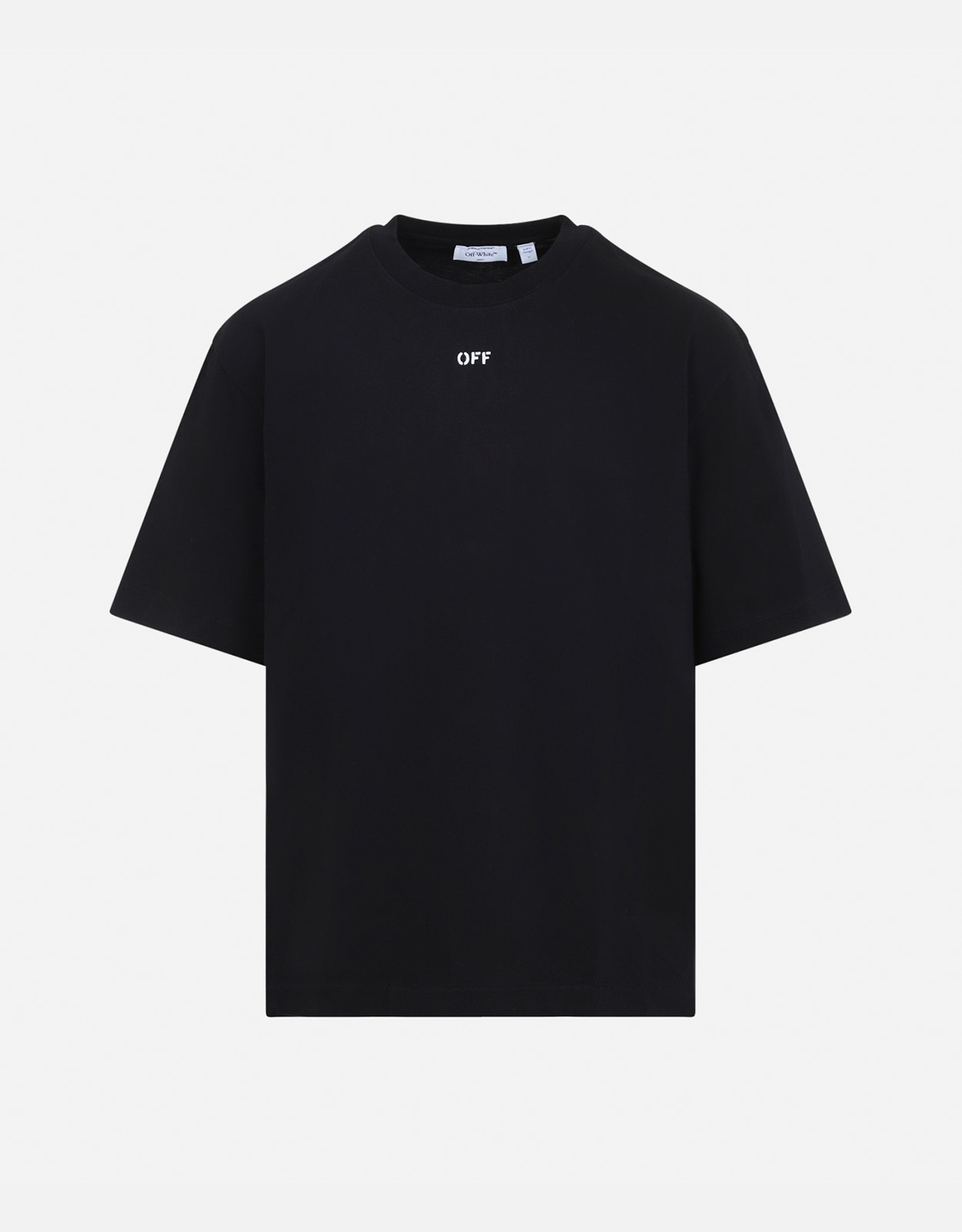 Off-White Men’s Chain Araldic Arrow Cotton Shirt Off-White Men’s Chain Araldic Arrow Cotton Shirt