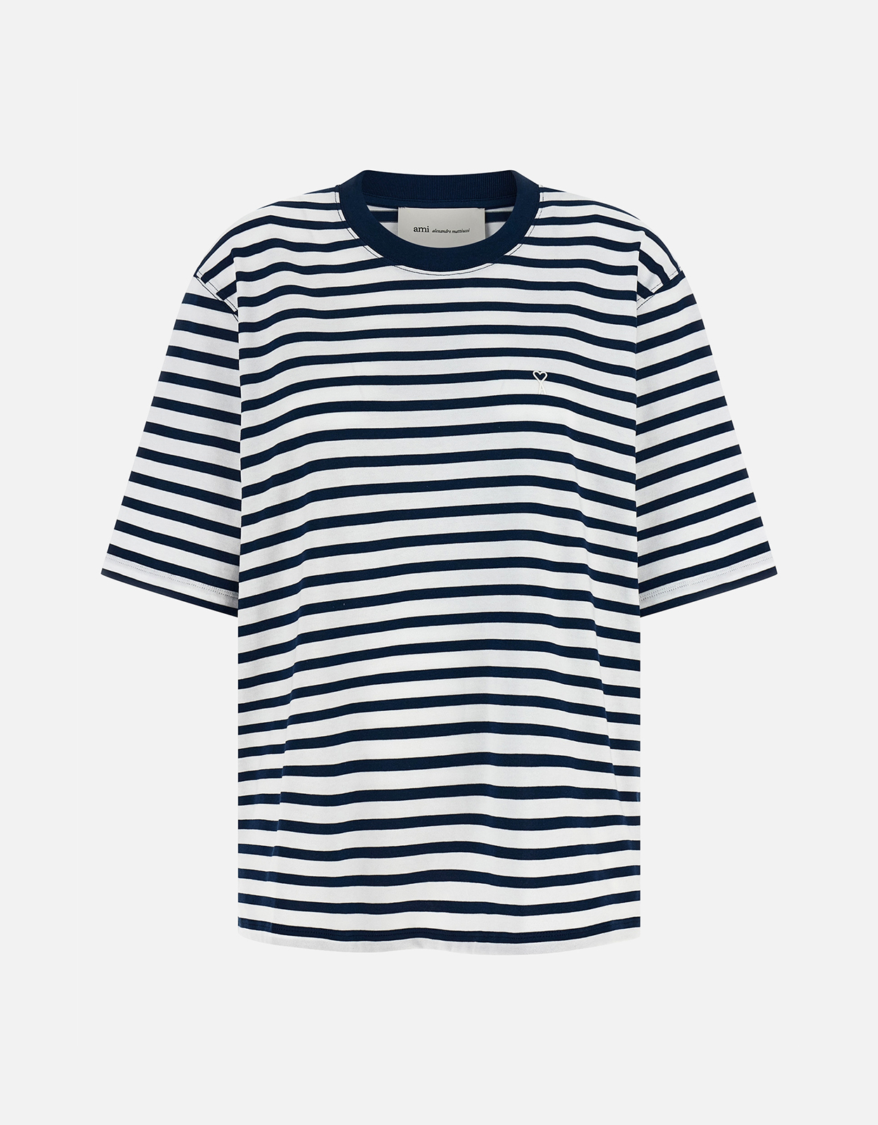 AMI Paris Marinire Cotton Boxy Fit Shirt AMI Paris Marinire Cotton Boxy Fit Shirt