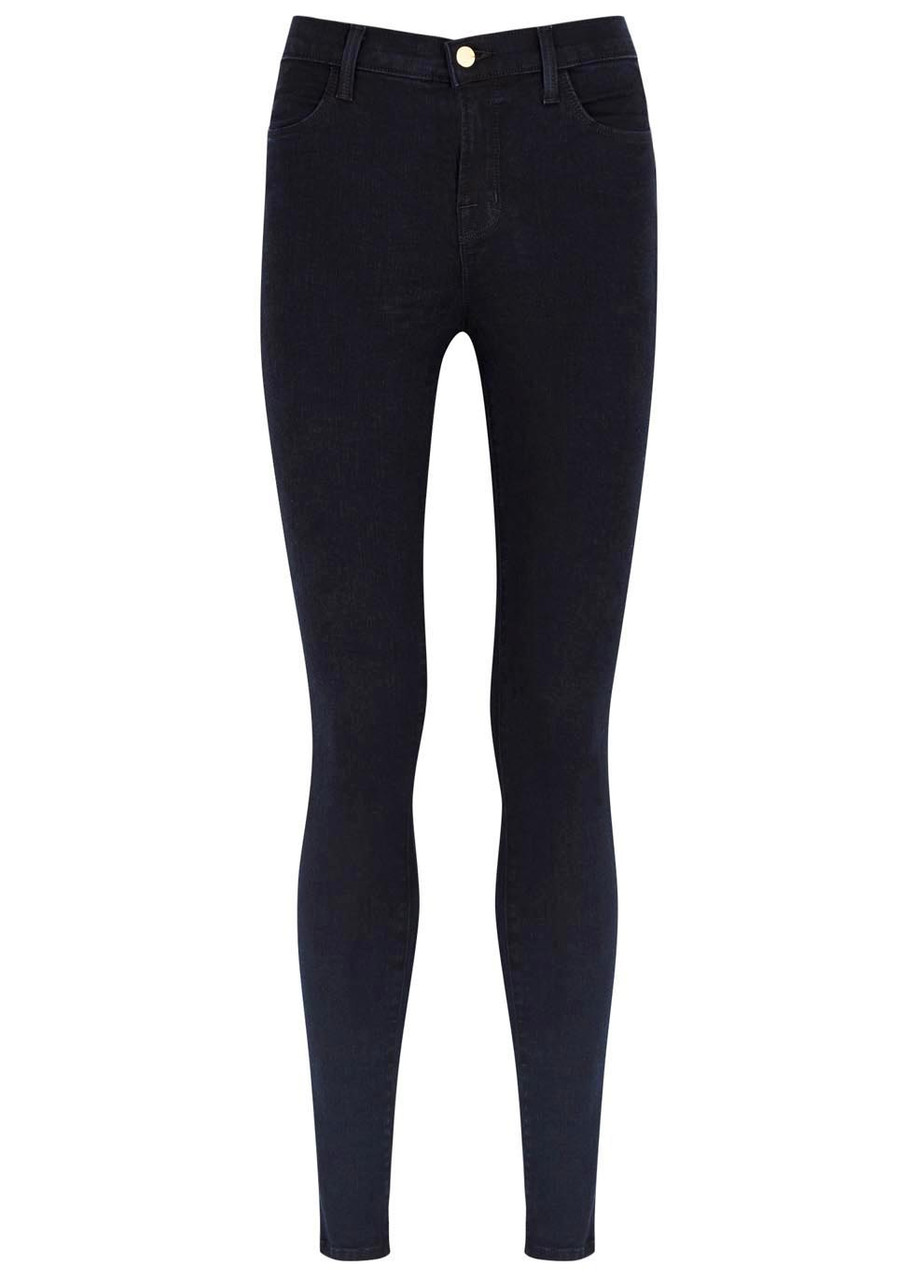 J Brand Maria High-rise Skinny Jeans – Indigo – W J Brand Maria High-rise Skinny Jeans – Indigo – W