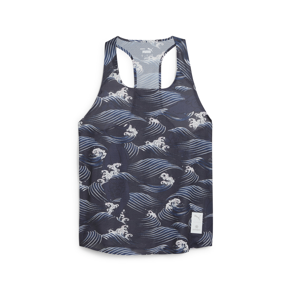 PUMA PUMA X SAYSKY Singlet Graphic Crew Neck Athletic Tank Top