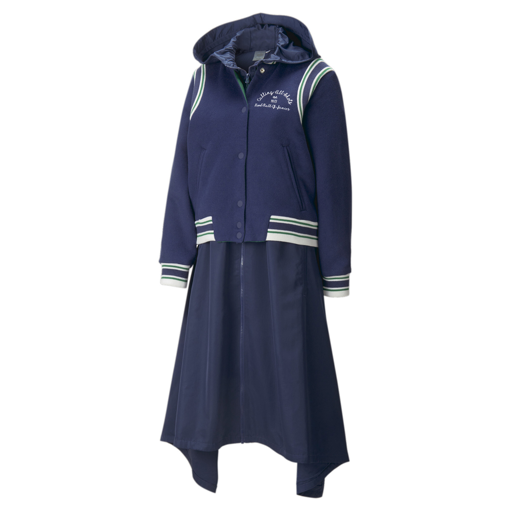 PUMA PUMA X JUNE AMBROSE Victory Reversible Varsity Full Zip Jacket
