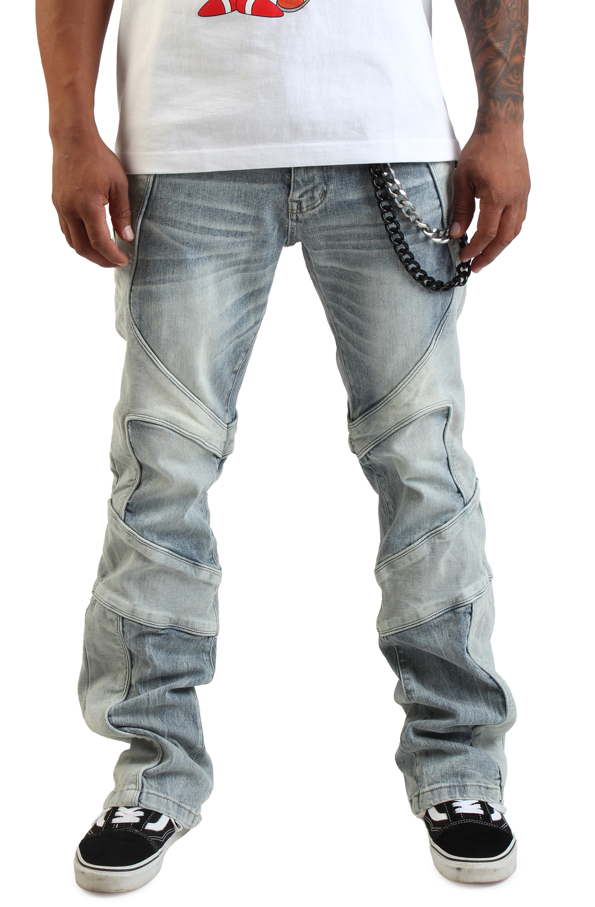 Men Artemis Moto Jeans Aremis Blue Pants x L Aremis Blue