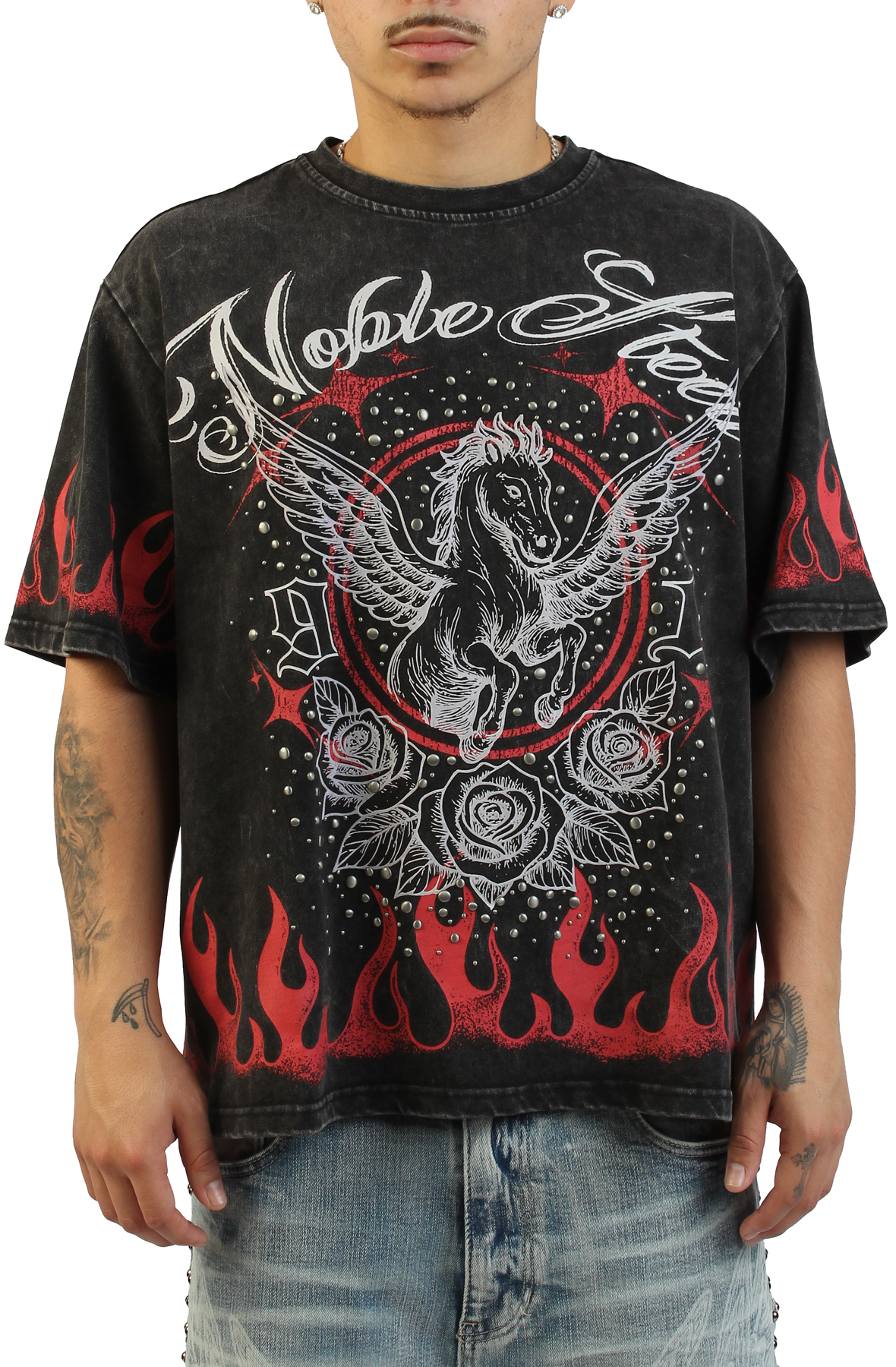 Men Noble Steed Shirt Black shirts S Black Men Noble Steed Shirt Black shirts S Black