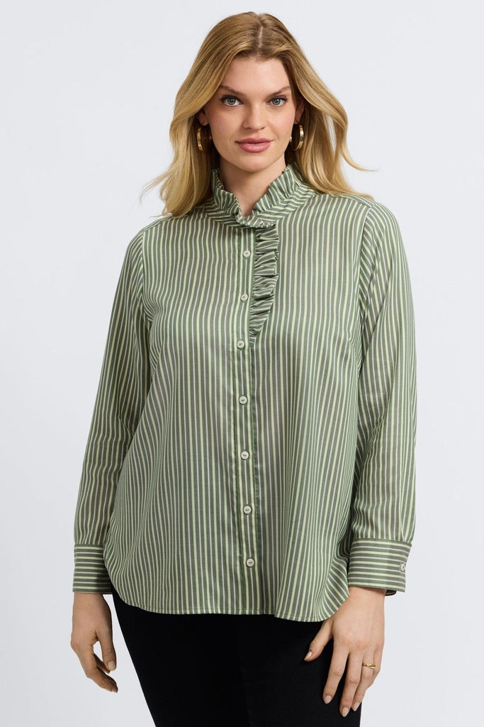 Sadie Plus Mini Stripe Long Sleeve Shirt Sadie Plus Mini Stripe Long Sleeve Shirt