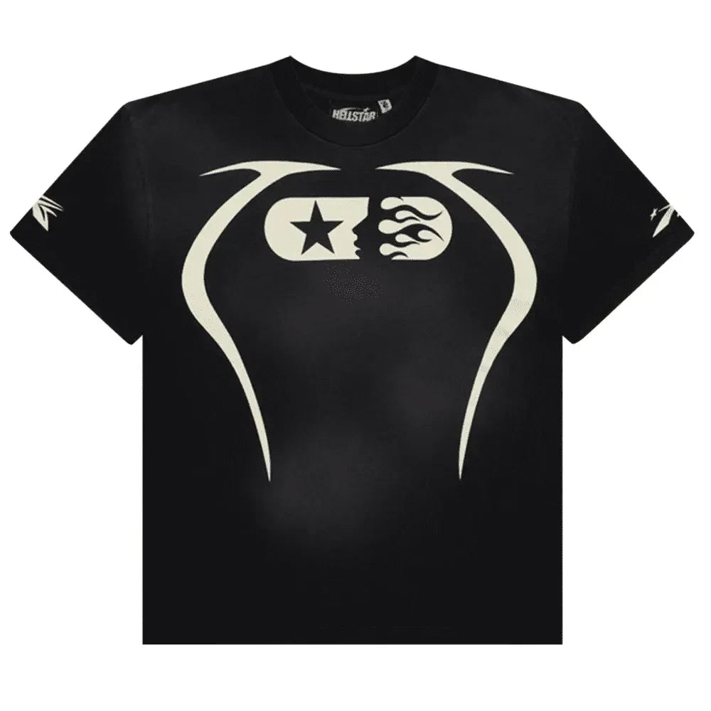 Hellstar Warm Up Shirt Black Hellstar Warm Up Shirt Black