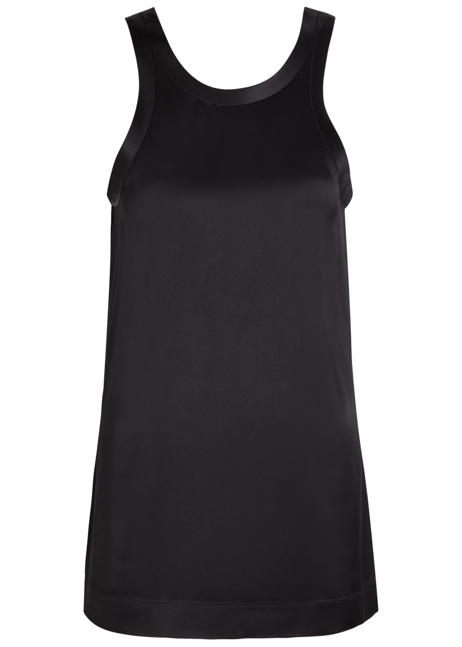 Toteme Satin Tank top – Black – M Toteme Satin Tank top – Black – M