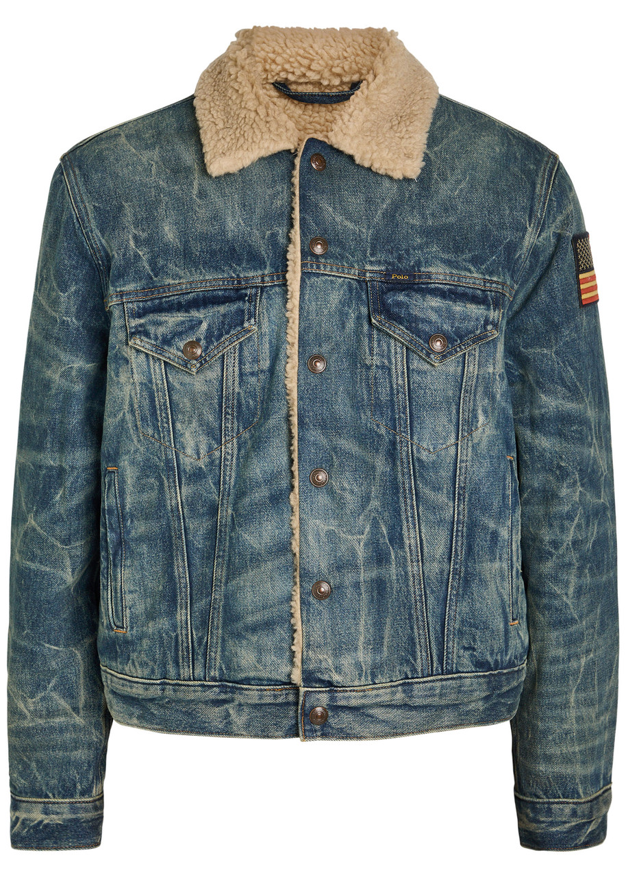 Polo Ralph Lauren Fleece-lined Denim Trucker Jacket Polo Ralph Lauren Fleece-lined Denim Trucker Jacket