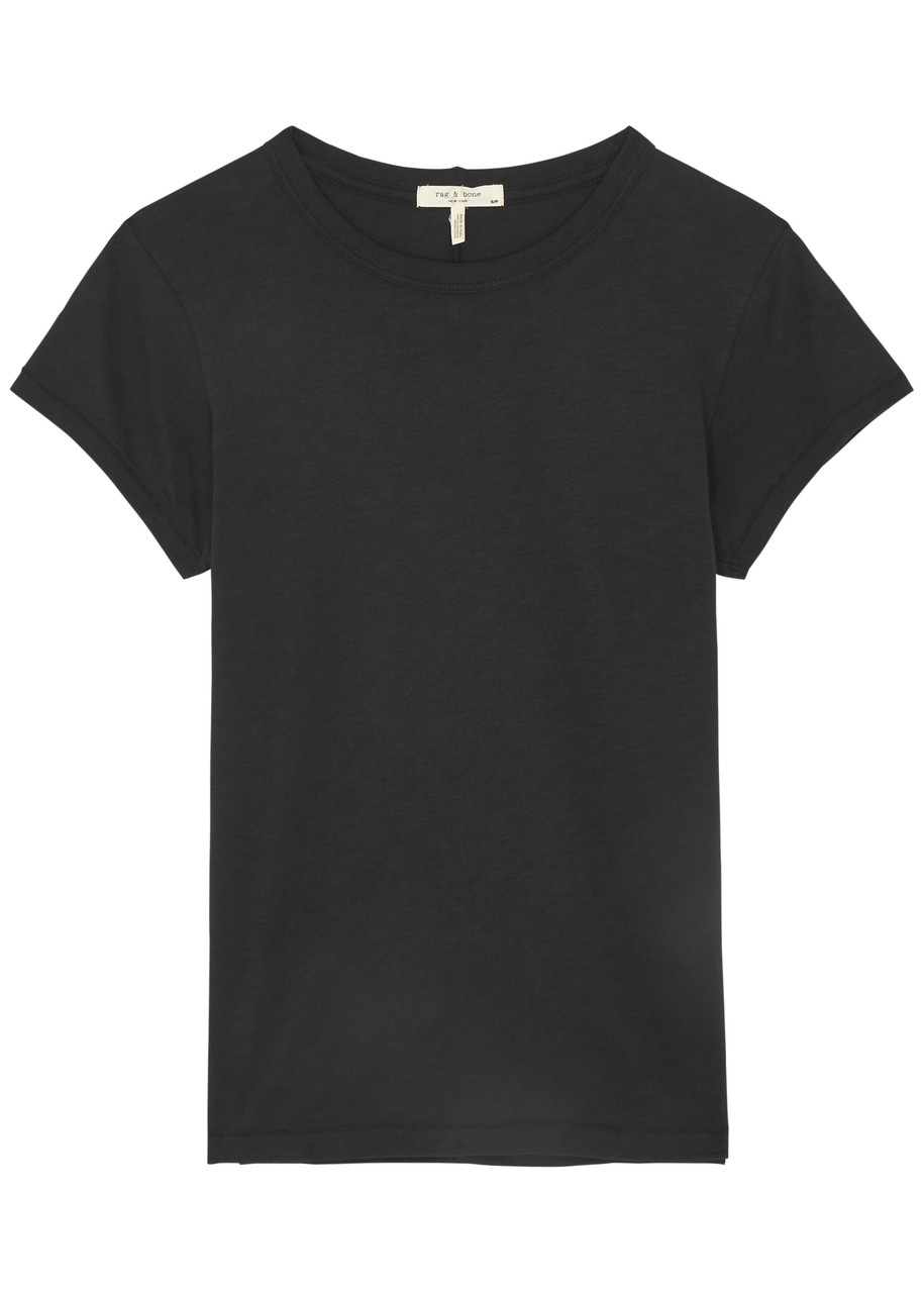 Rag & Bone The Tee Cotton shirt – Black Rag & Bone The Tee Cotton shirt – Black
