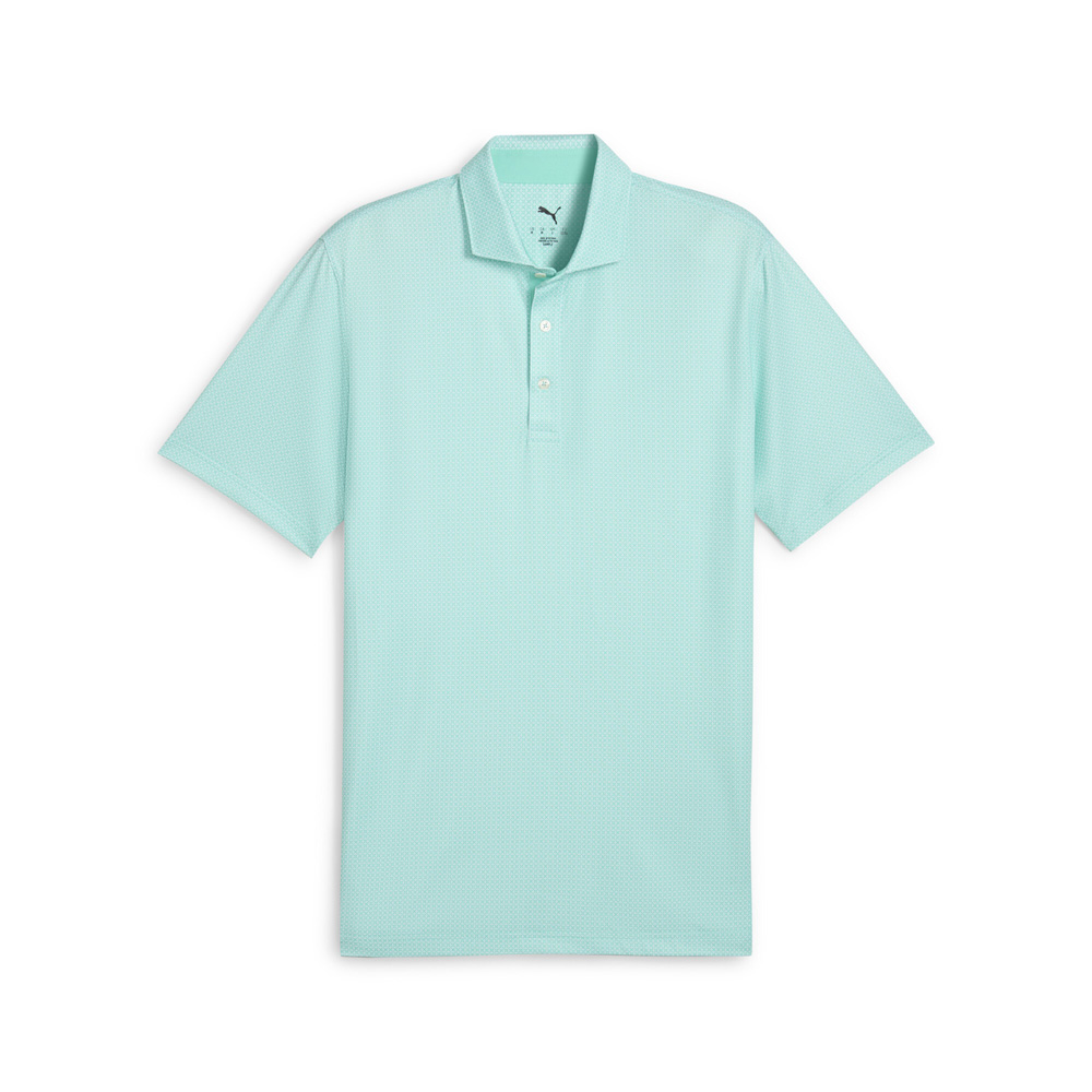 PUMA MATTR Tile Short Sleeve Polo Shirt PUMA MATTR Tile Short Sleeve Polo Shirt