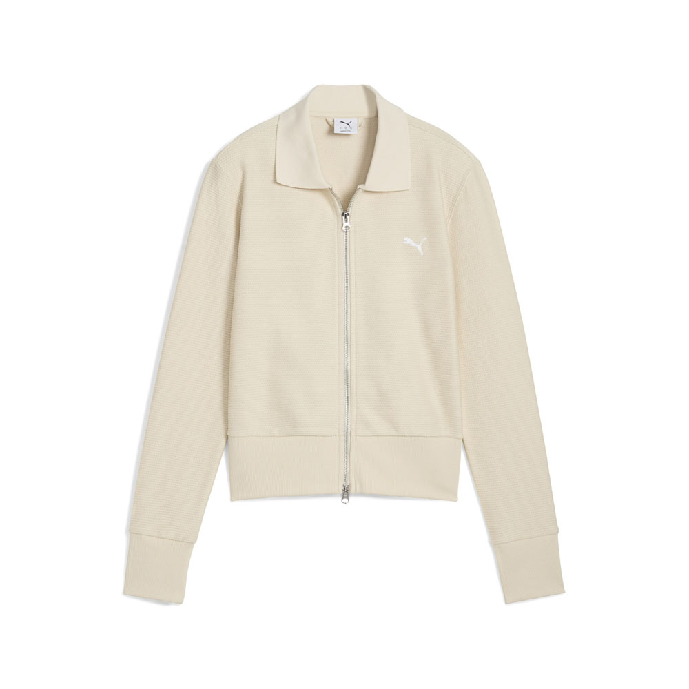 PUMA Premium Essentials Knitted Full Zip Cardigan PUMA Premium Essentials Knitted Full Zip Cardigan