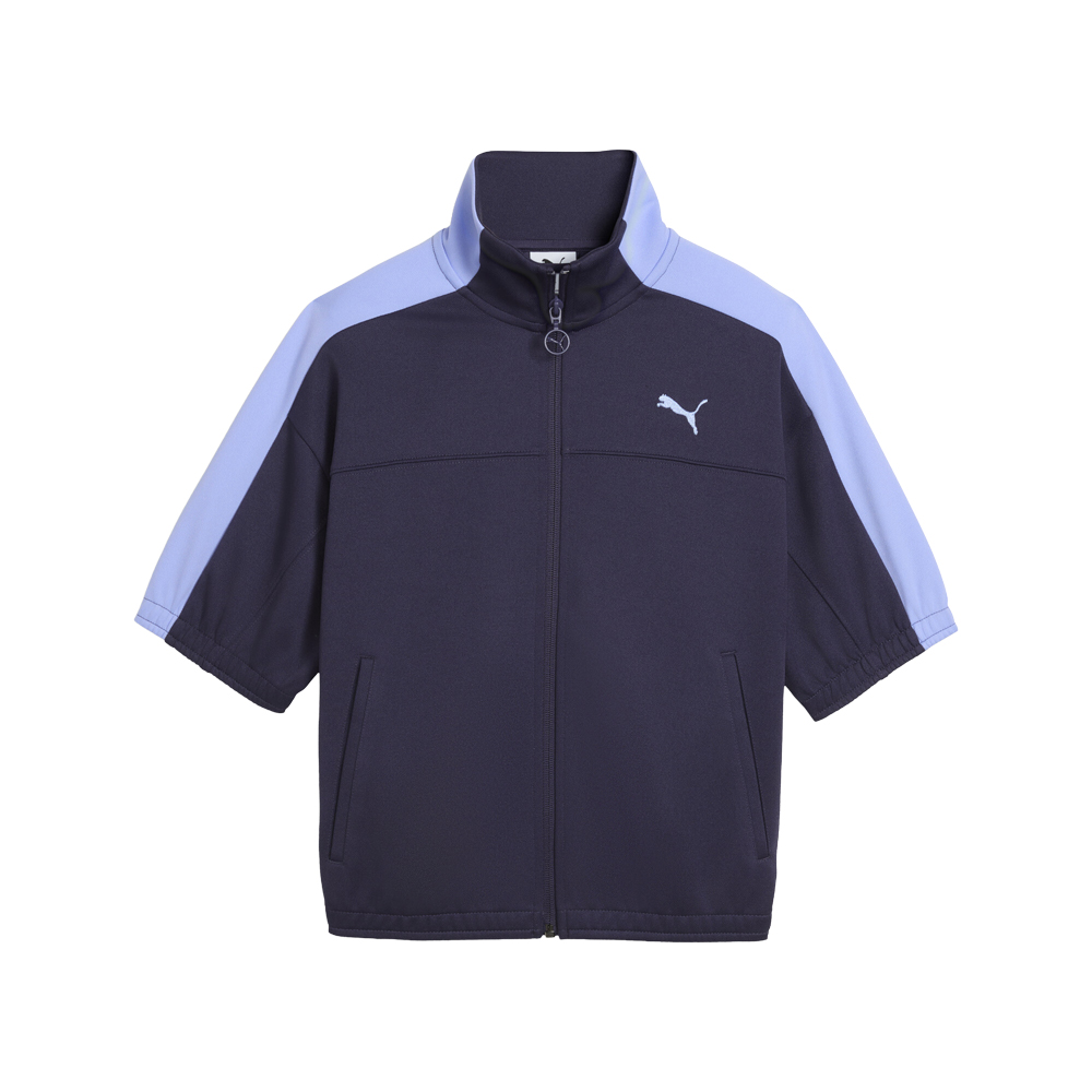 PUMA T Short Sleeve Full Zip Track Jacket PUMA T Short Sleeve Full Zip Track Jacket