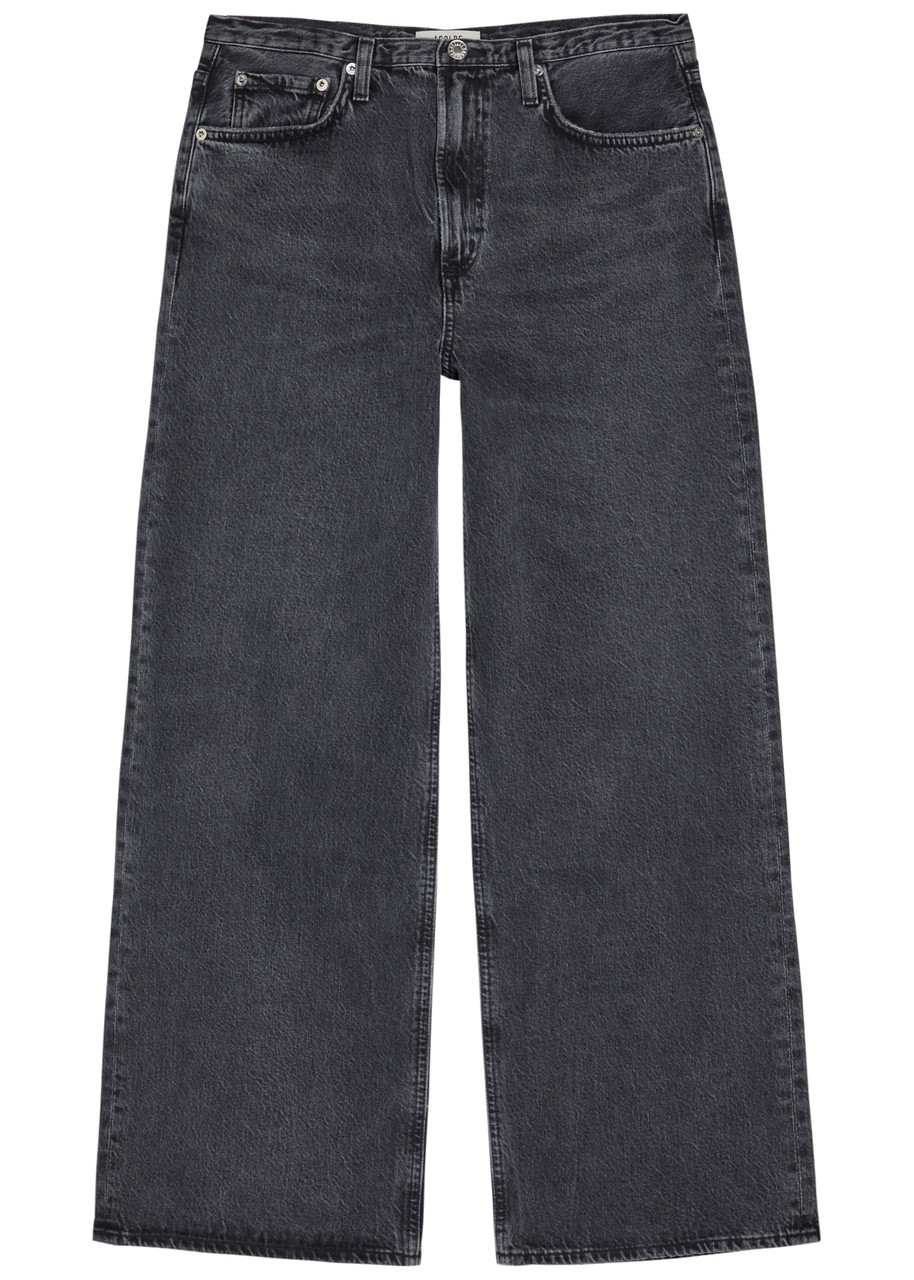 Agolde Keira Straight-leg Jeans – Black – W M Agolde Keira Straight-leg Jeans – Black – W M