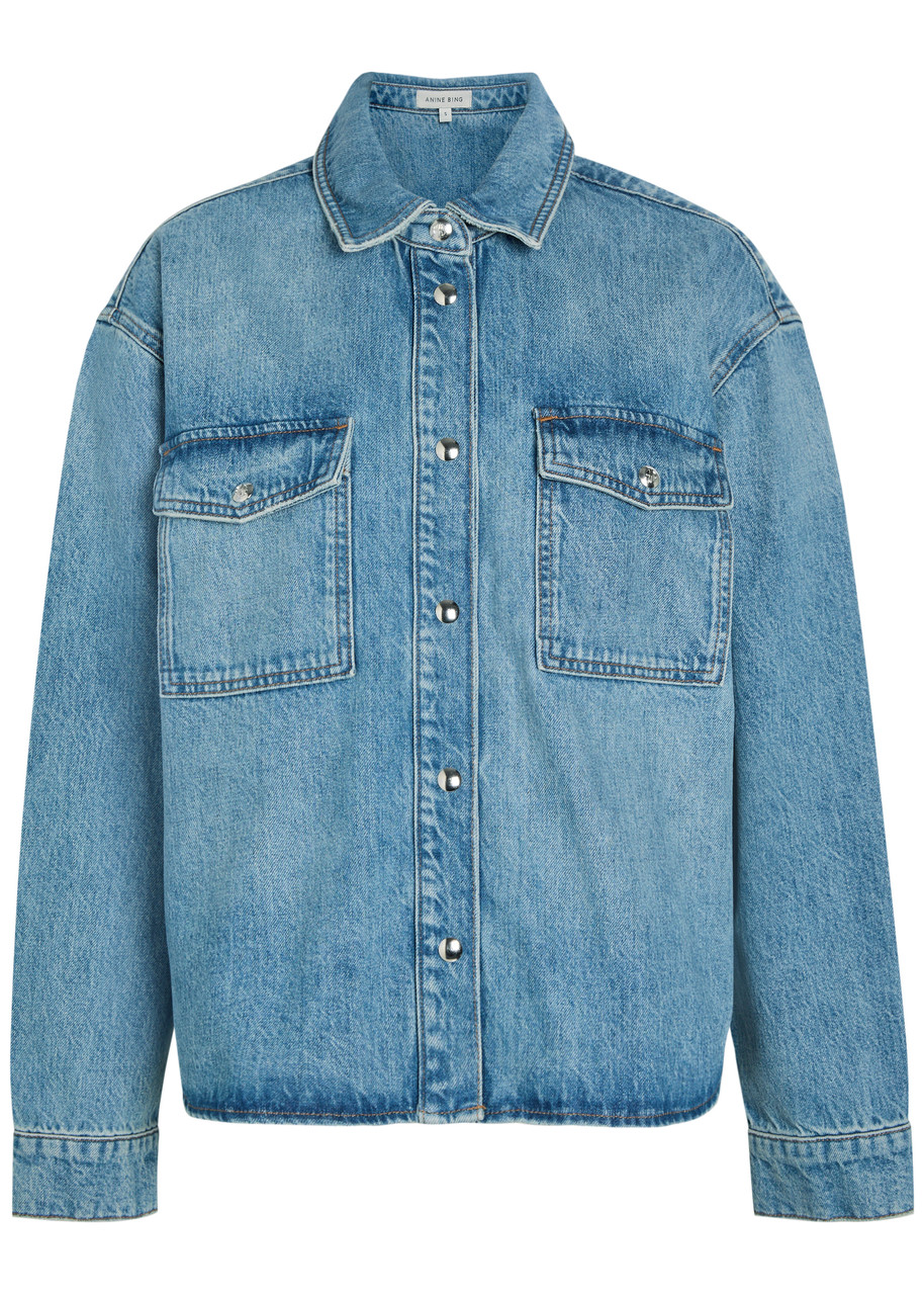 Anine Bing Paxton Denim Shirt Anine Bing Paxton Denim Shirt