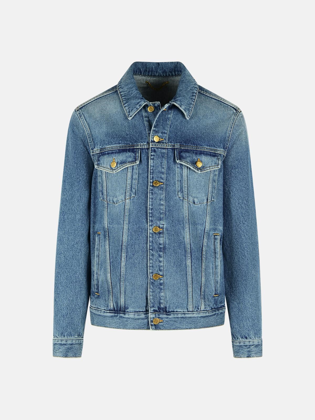 GOLDEN GOOSE Blue Cotton Denim Jacket GOLDEN GOOSE Blue Cotton Denim Jacket