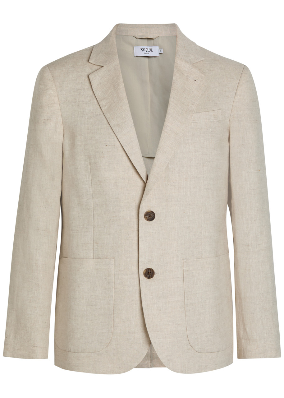Wax London Fintry Linen Blazer – Beige – IT