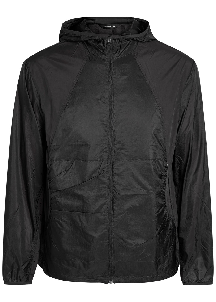 Hiking Patrol Orbit LT Hooded Nylon Jacket – Black Hiking Patrol Orbit LT Hooded Nylon Jacket – Black