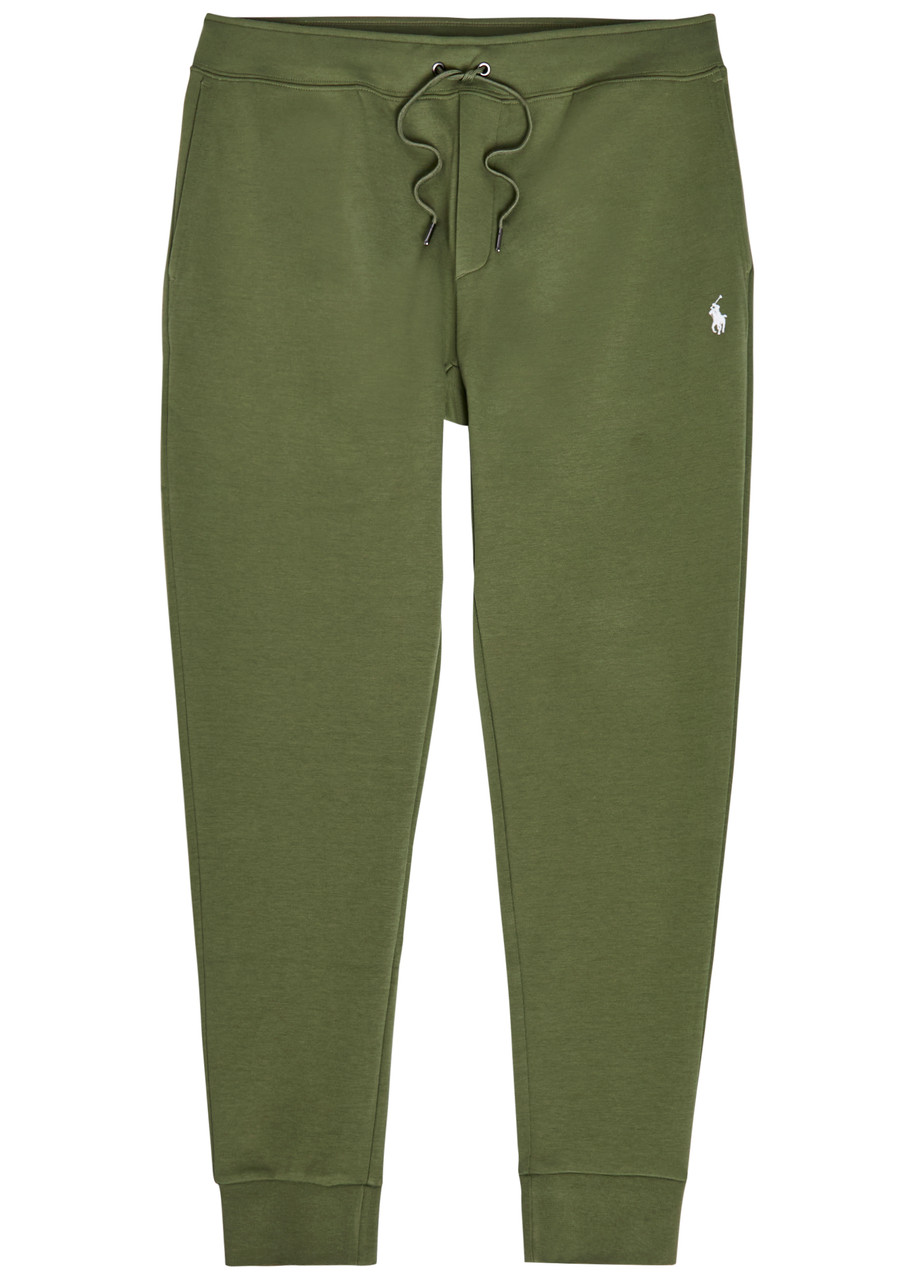 Polo Ralph Lauren Logo Cotton-blend Sweatpants – Olive Polo Ralph Lauren Logo Cotton-blend Sweatpants – Olive
