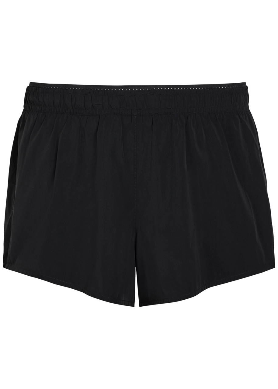 Literary Sport Morrison Stretch-nylon run Shorts – Black Literary Sport Morrison Stretch-nylon run Shorts – Black