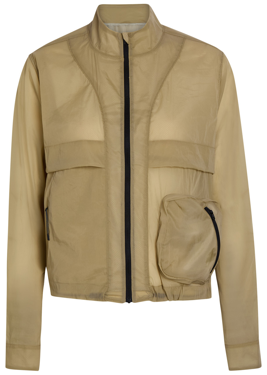Literary Sport Celeste Ventilated Shell Jacket – Beige