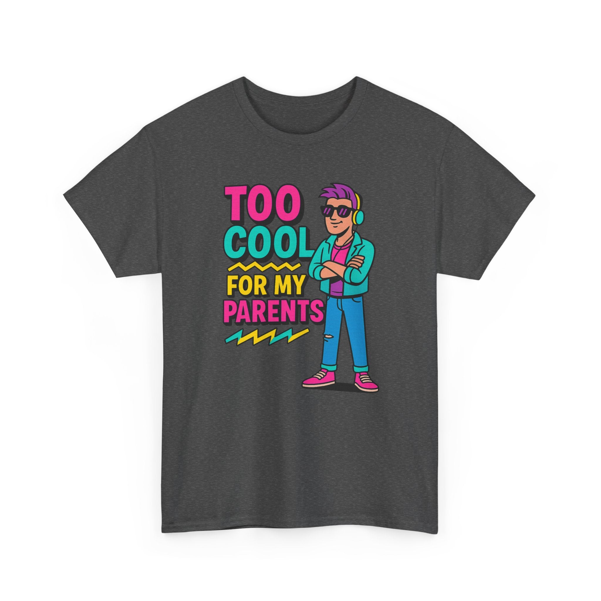 Too Cool for My Parents Shirt Retro s Cartoon Style, Bold & Hilarious Too Cool for My Parents Shirt Retro s Cartoon Style, Bold & Hilarious
