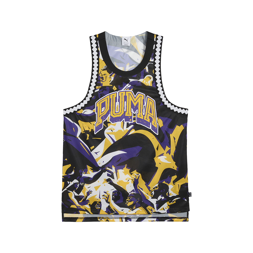 PUMA Rival RArtifical Grounde Graphic Crew Neck Tank Top PUMA Rival RArtifical Grounde Graphic Crew Neck Tank Top
