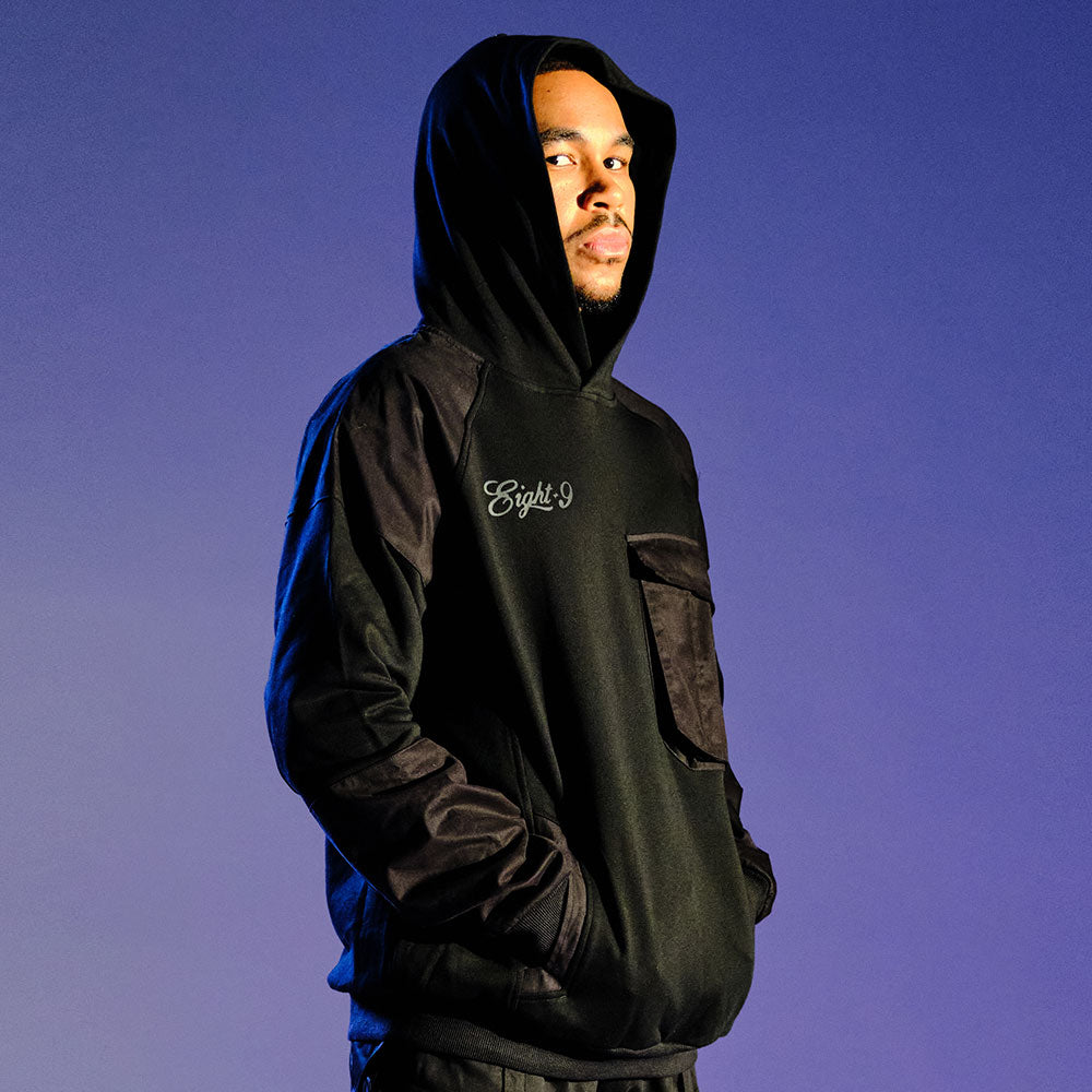 Prey Fleece Hooded Sweatshirt Black Prey Fleece Hooded Sweatshirt Black