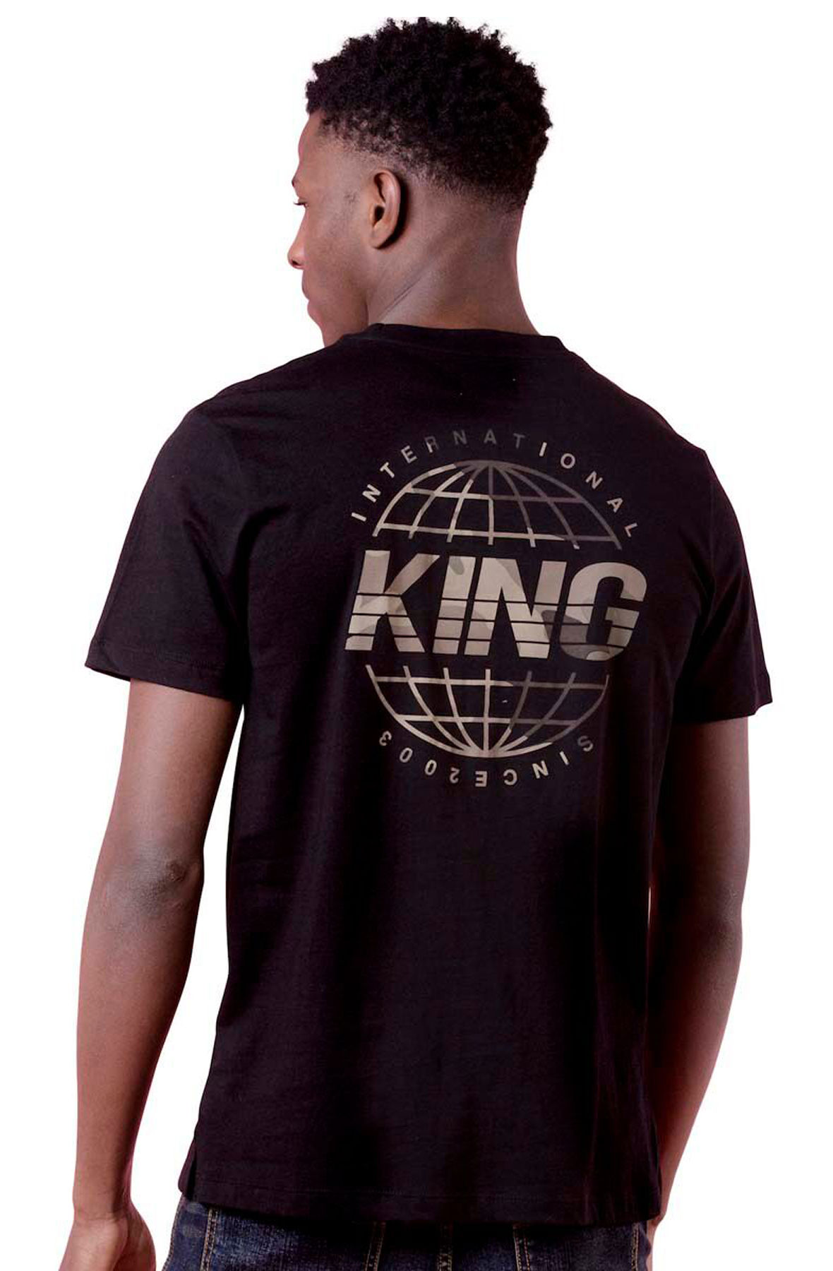 Men Bethnal Shirt Black Black & Camo shirts S Black & Camo Men Bethnal Shirt Black Black & Camo shirts S Black & Camo