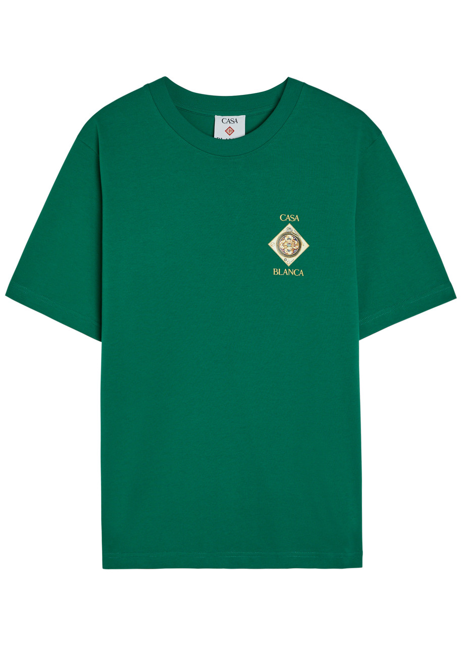 Casablanca Plafond Orne De Musique Cotton shirt – Green Casablanca Plafond Orne De Musique Cotton shirt – Green