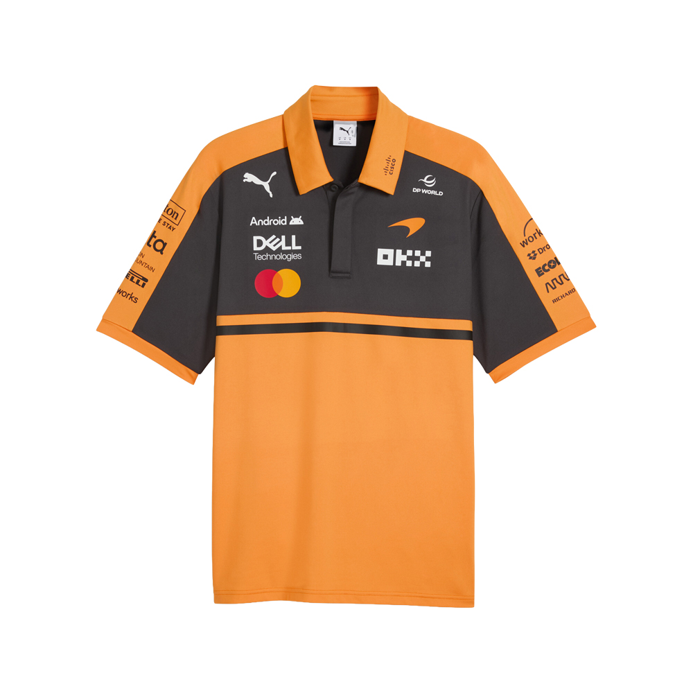 PUMA Mclaren Short Sleeve Polo Shirt PUMA Mclaren Short Sleeve Polo Shirt