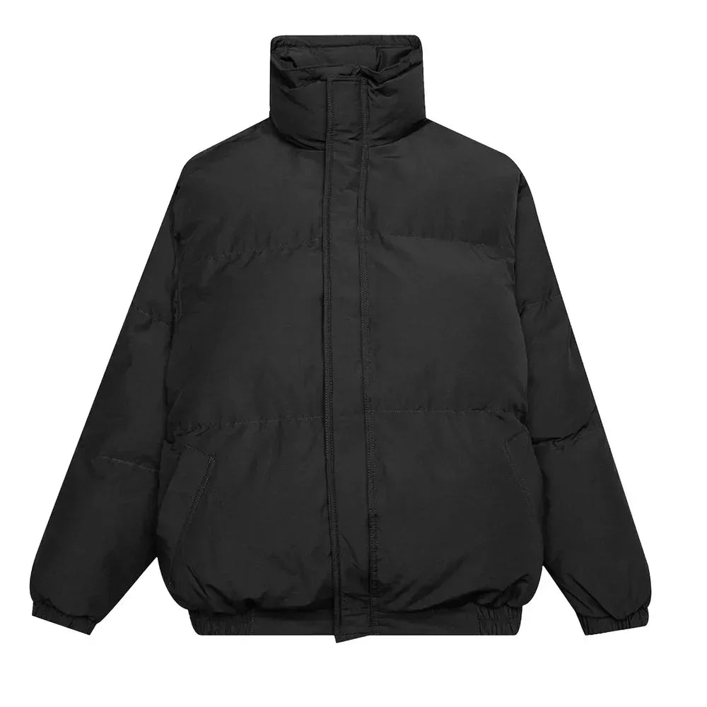 Fear of God Essentials Puffer Jacket Black Fear of God Essentials Puffer Jacket Black