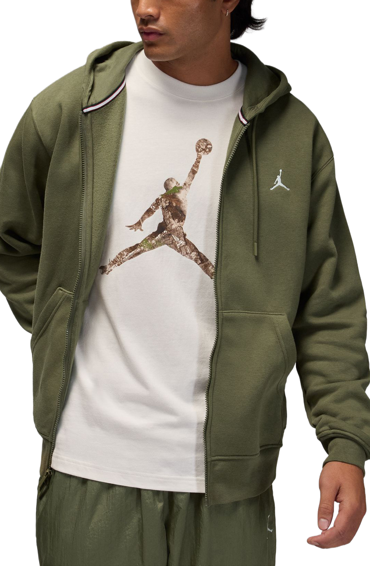 Men Brooklyn Fleece Full-zip Hoodie Medium OliveSail Hoodies L Medium OliveSail Men Brooklyn Fleece Full-zip Hoodie Medium OliveSail Hoodies L Medium OliveSail