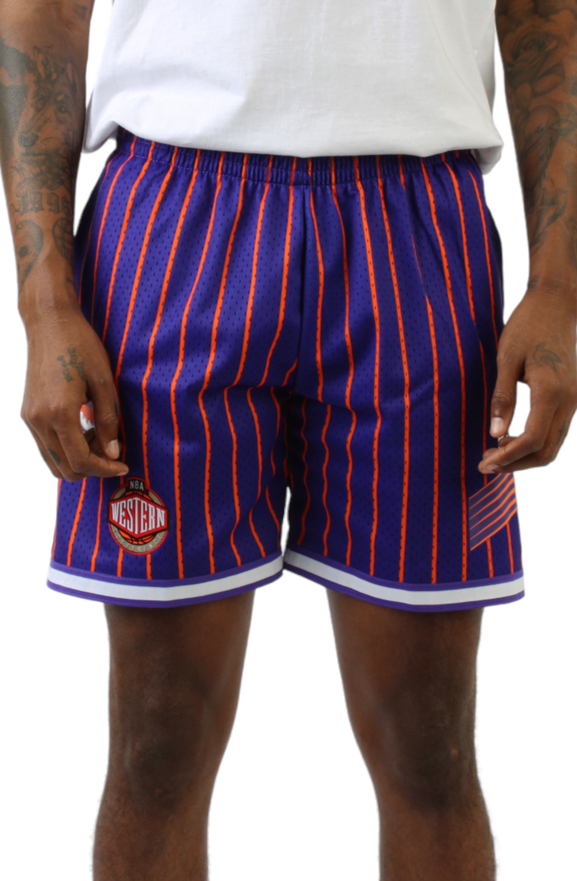 Men Phoenix Suns City Collection Mesh Shorts Shorts L PurpleOrange Men Phoenix Suns City Collection Mesh Shorts Shorts L PurpleOrange