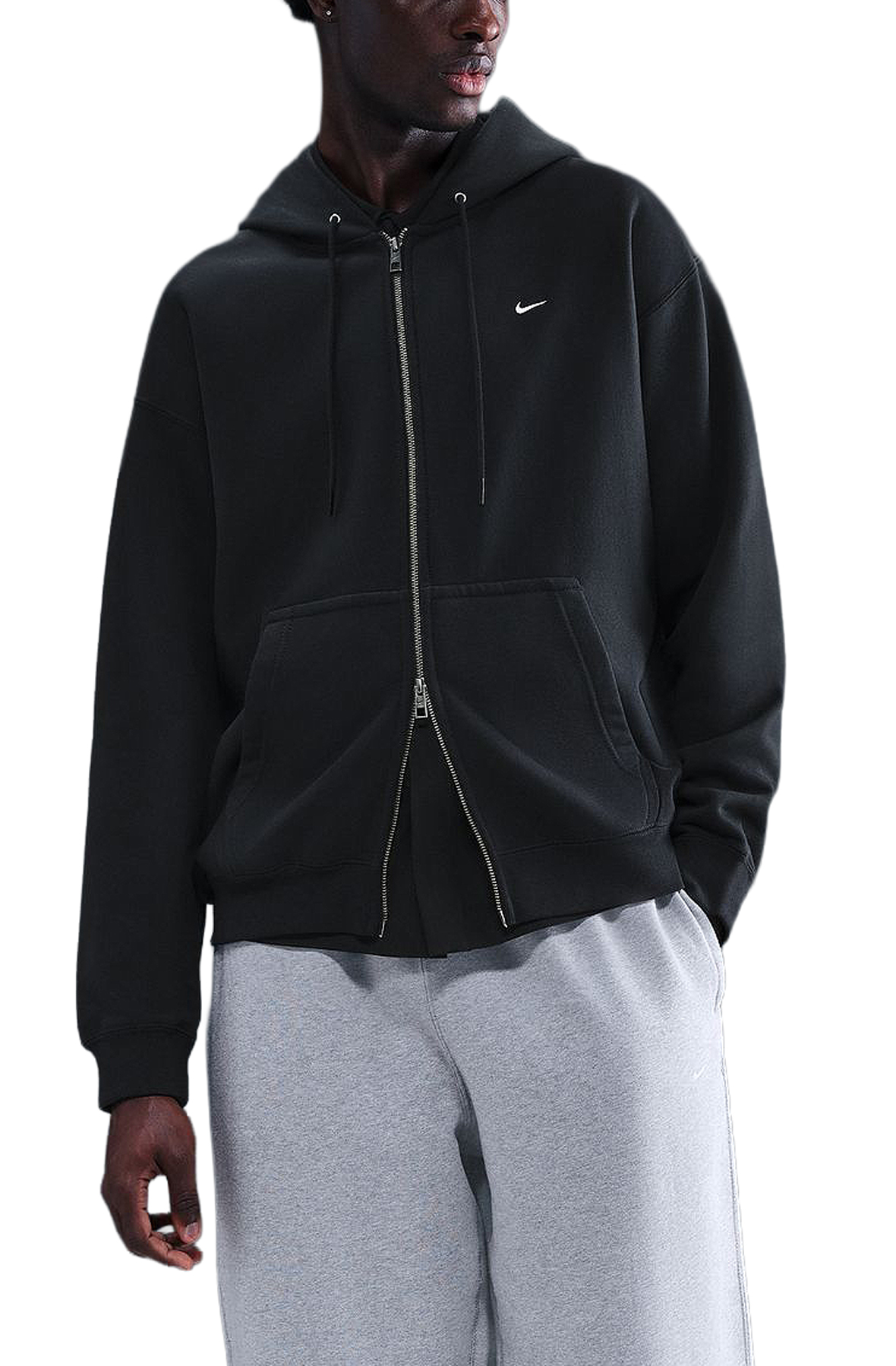Men Solo Swoosh Full-Zip Fleece Hoodie BlackBlackWhite Hoodies BlackBlackWhite Men Solo Swoosh Full-Zip Fleece Hoodie BlackBlackWhite Hoodies BlackBlackWhite