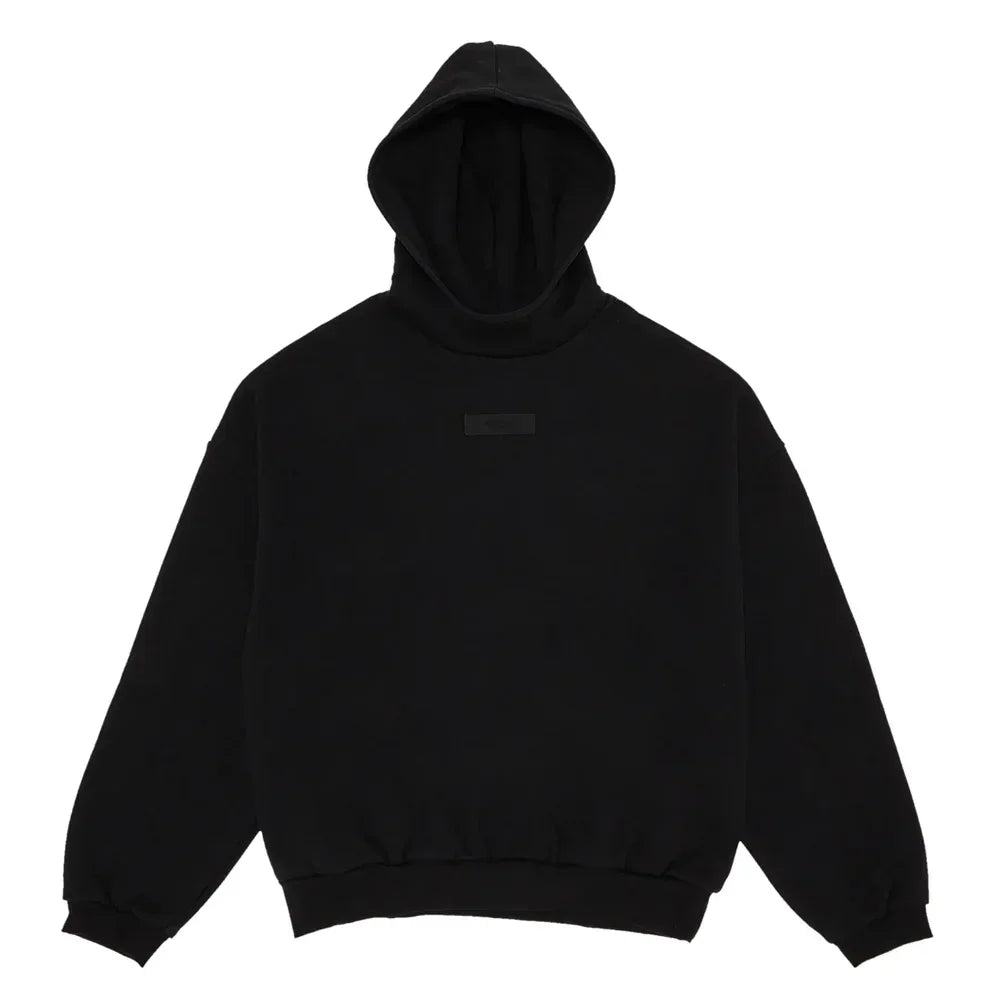 Fear of God Essentials Hoodie Jet Black Fear of God Essentials Hoodie Jet Black