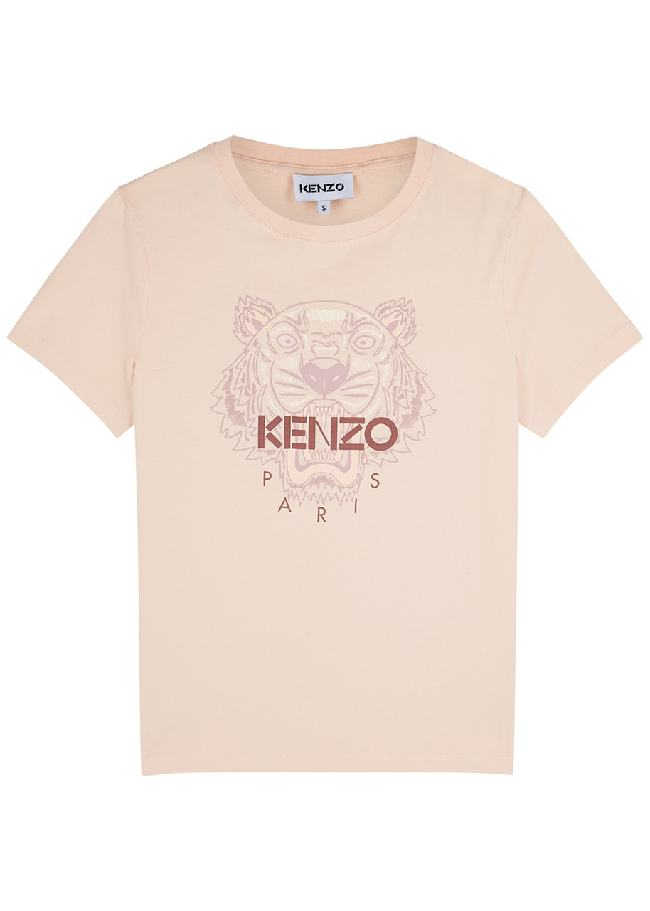 Kenzo Tiger-print Cotton shirt – Pink Kenzo Tiger-print Cotton shirt – Pink