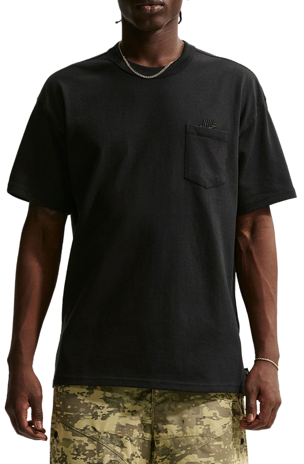 Men Sportswear Premium Essentials Shirt Black shirts M Black Men Sportswear Premium Essentials Shirt Black shirts M Black