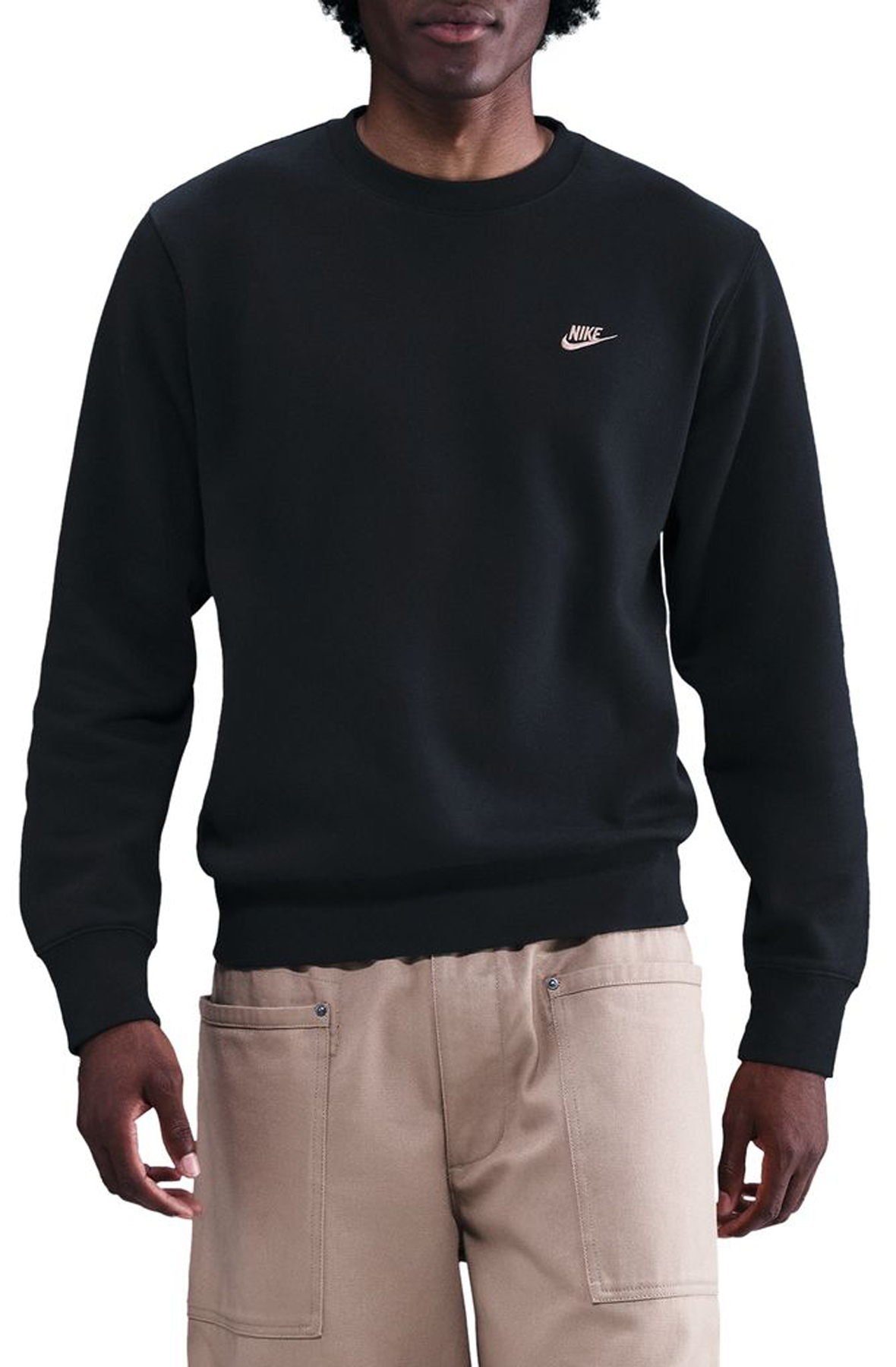 Men Sportswear Club Fleece Crew-Neck Sweatshirt BlackMosswood Brown Sweatshirts BlackMosswood Brown Men Sportswear Club Fleece Crew-Neck Sweatshirt BlackMosswood Brown Sweatshirts BlackMosswood Brown
