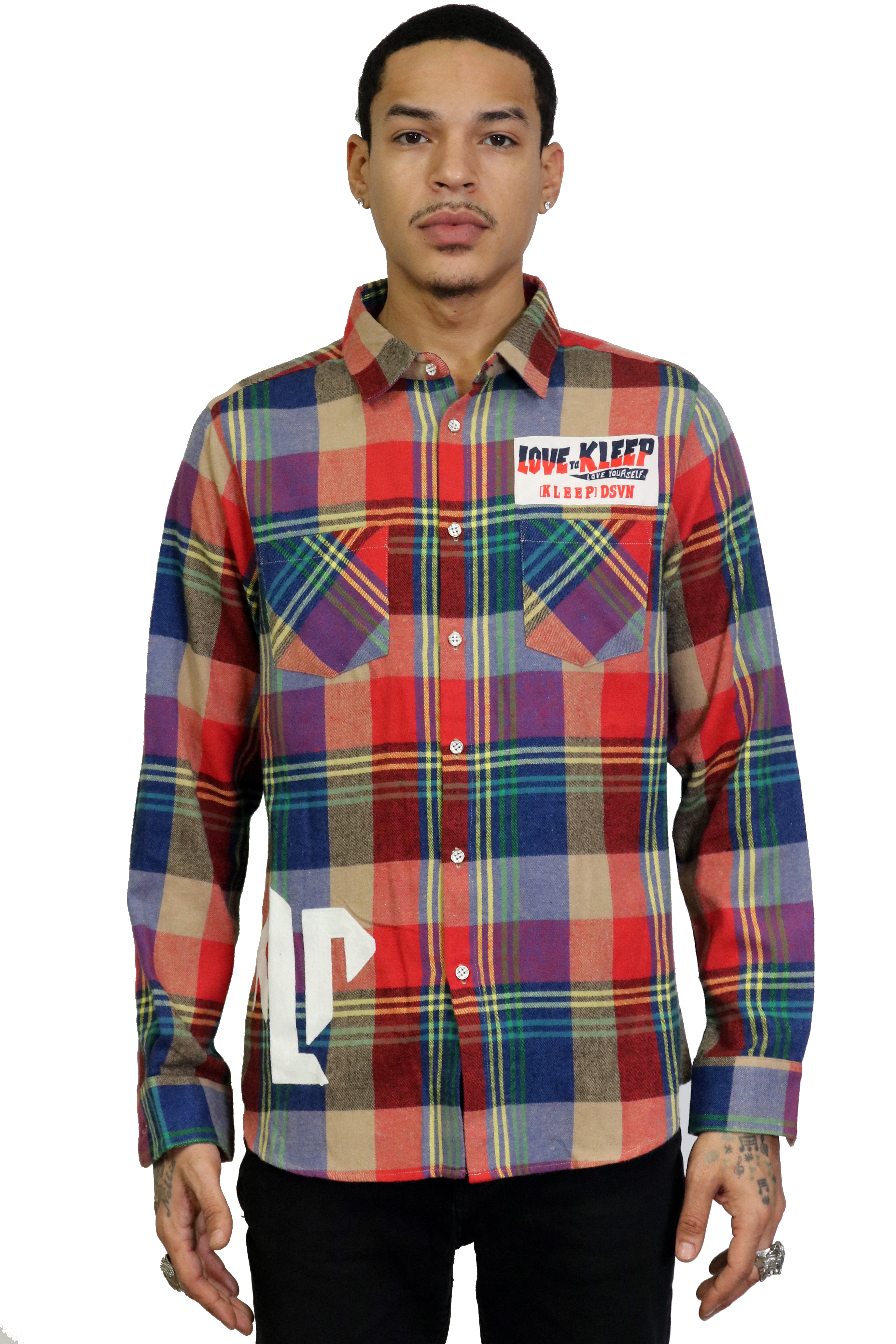 Cara Men’s premium flannel button down shirt Cara Men’s premium flannel button down shirt