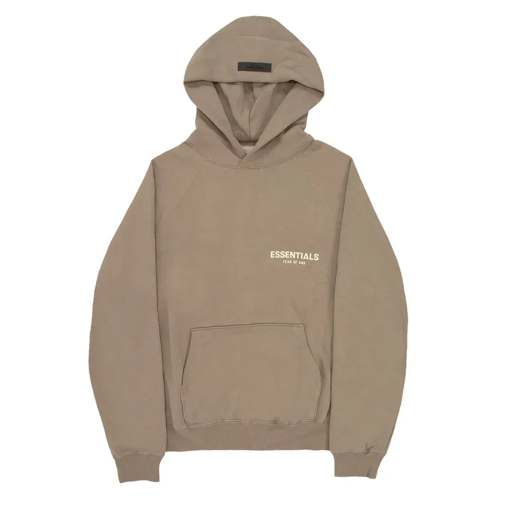 Fear of God Essentials Essentials Hoodie Desert Taupe Fear of God Essentials Essentials Hoodie Desert Taupe