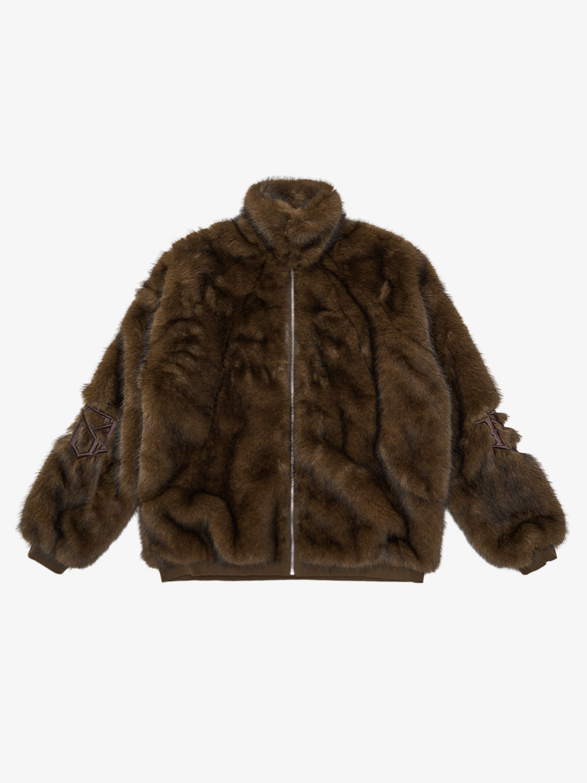 Supermade Embroidered Fur Jacket Supermade Embroidered Fur Jacket