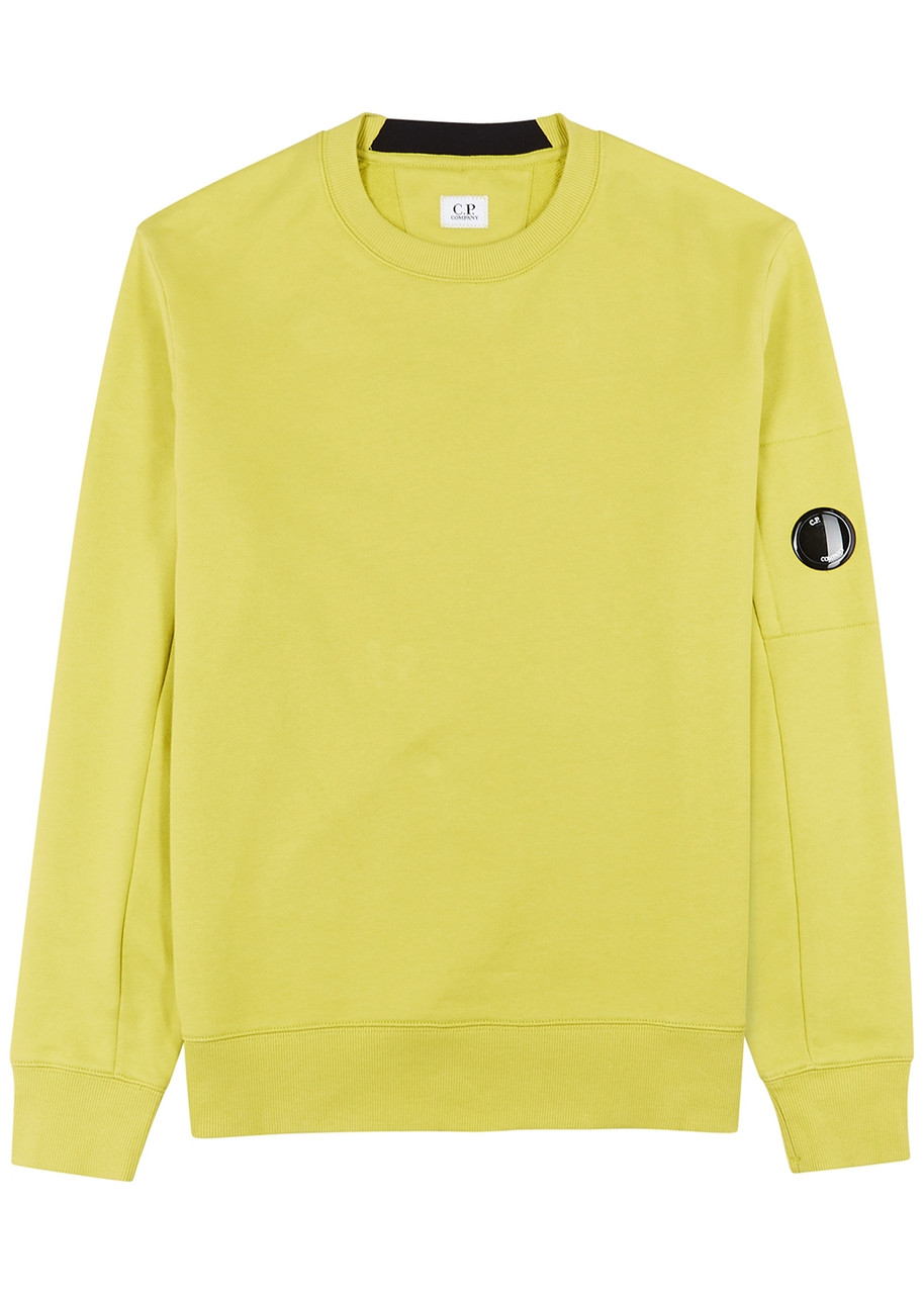 C.P. Company Cotton Sweatshirt – Yellow C.P. Company Cotton Sweatshirt – Yellow