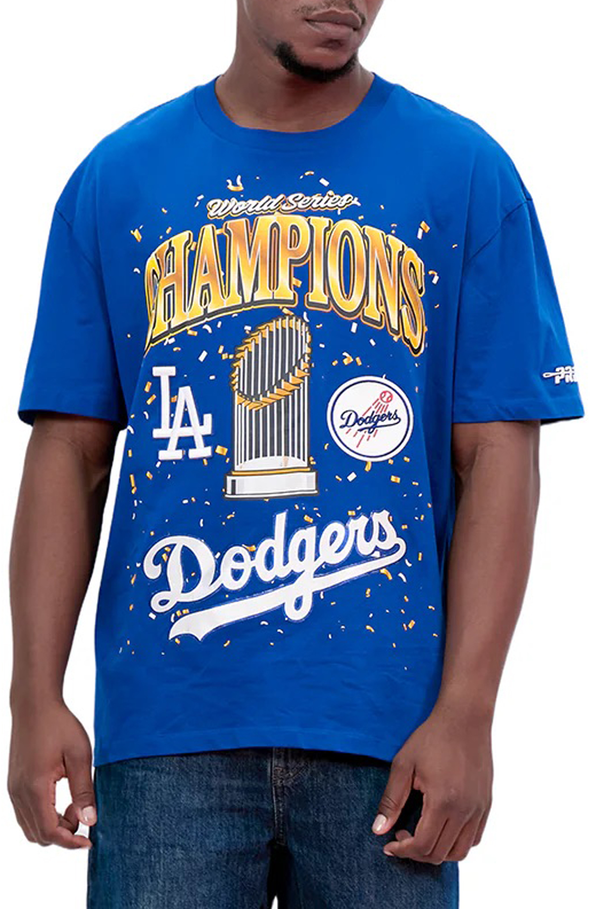 Men MLB LOS ANGELES DODGERS WORLD SERIES DROP SHOULDER SHIRT Dodger Blue shirts Dodger Blue Men MLB LOS ANGELES DODGERS WORLD SERIES DROP SHOULDER SHIRT Dodger Blue shirts Dodger Blue